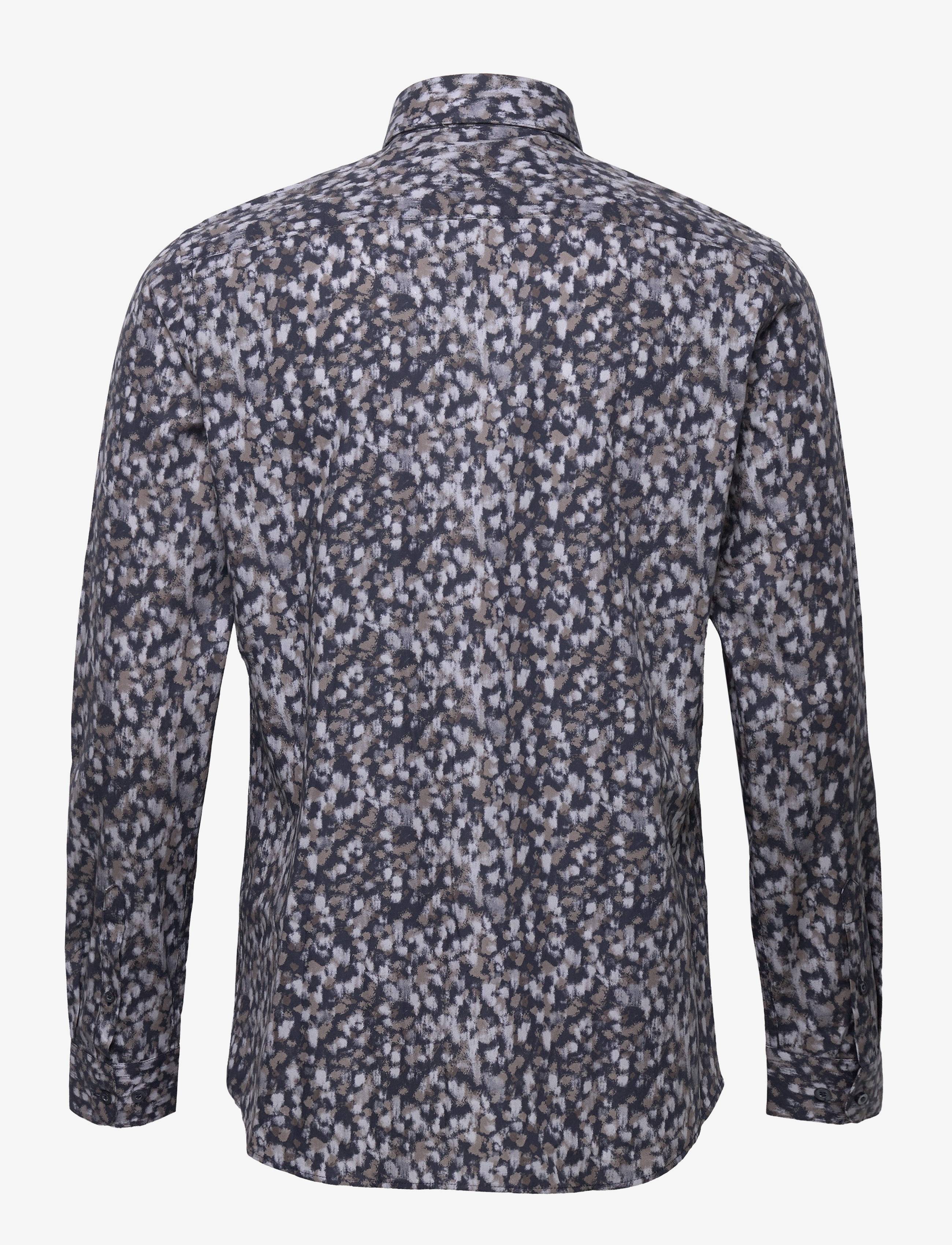 Bertoni - Mateo l/s shirt - 814 dark sand - 3