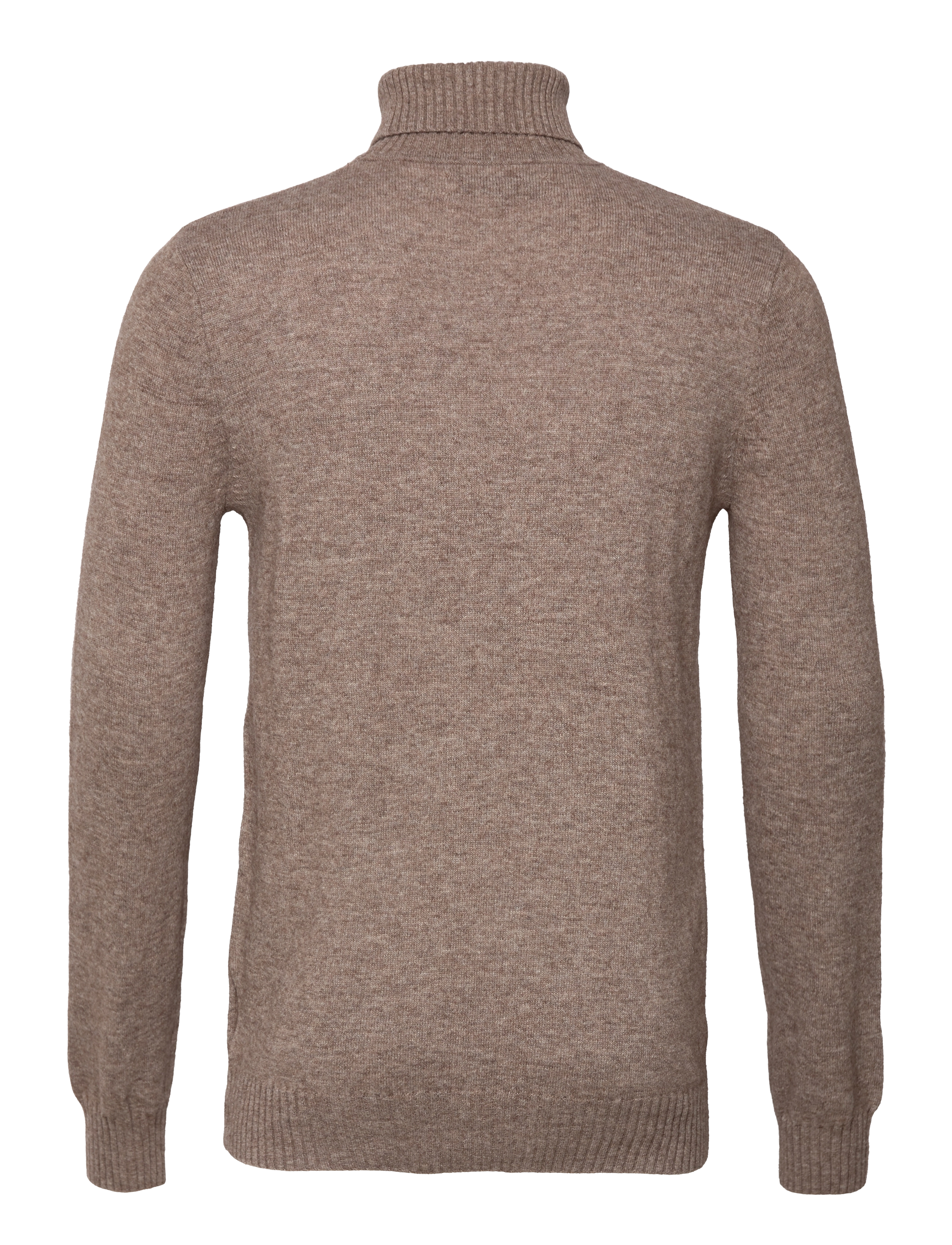 Bertoni - Vilhjalmer roll neck knit - 865 nutmeg - 1