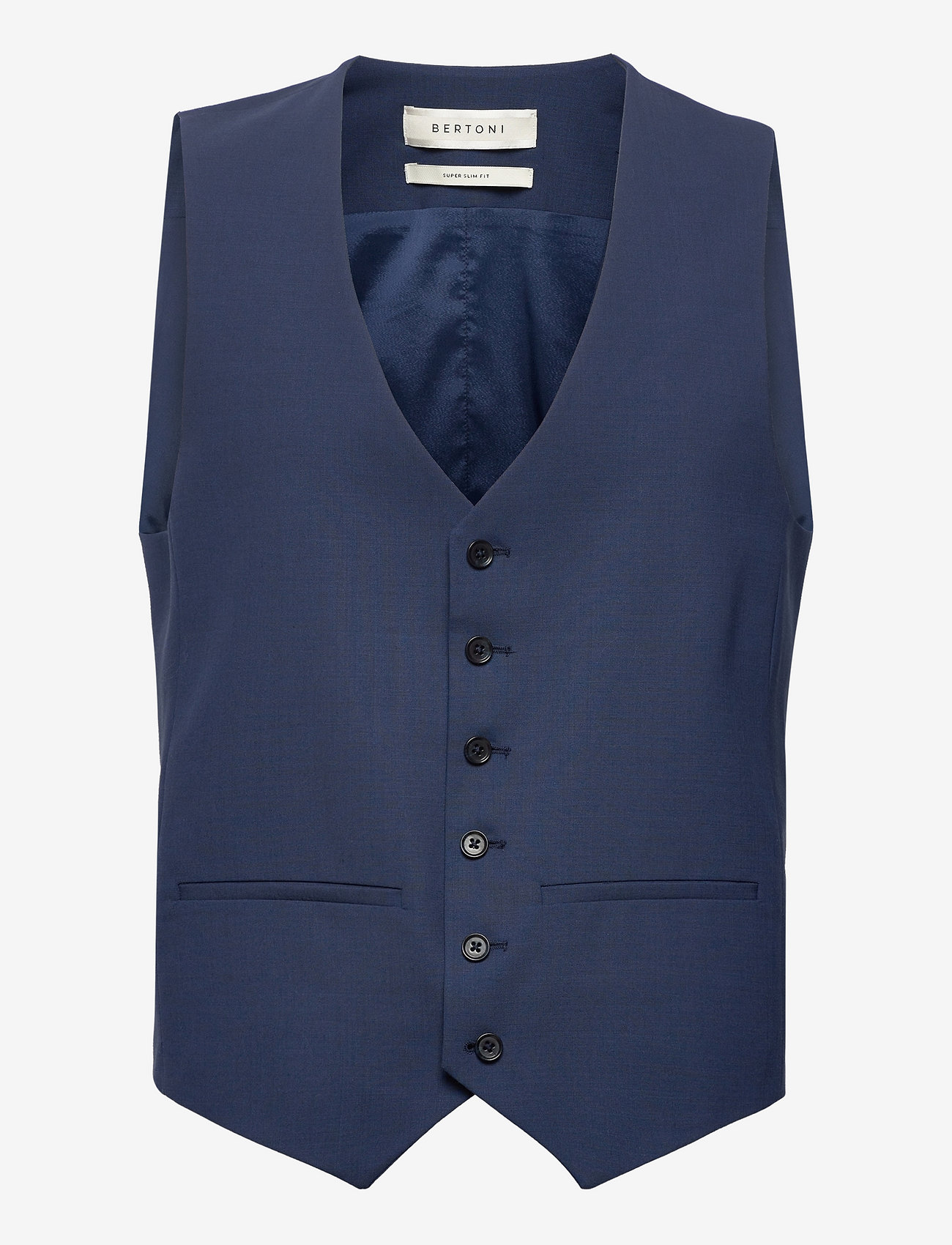 kryds Det er det heldige dele Bertoni Torkildsen Waistcoat (740 Dress Blue), 374.63 kr | Stort udvalg af  designer mærker | Booztlet.com