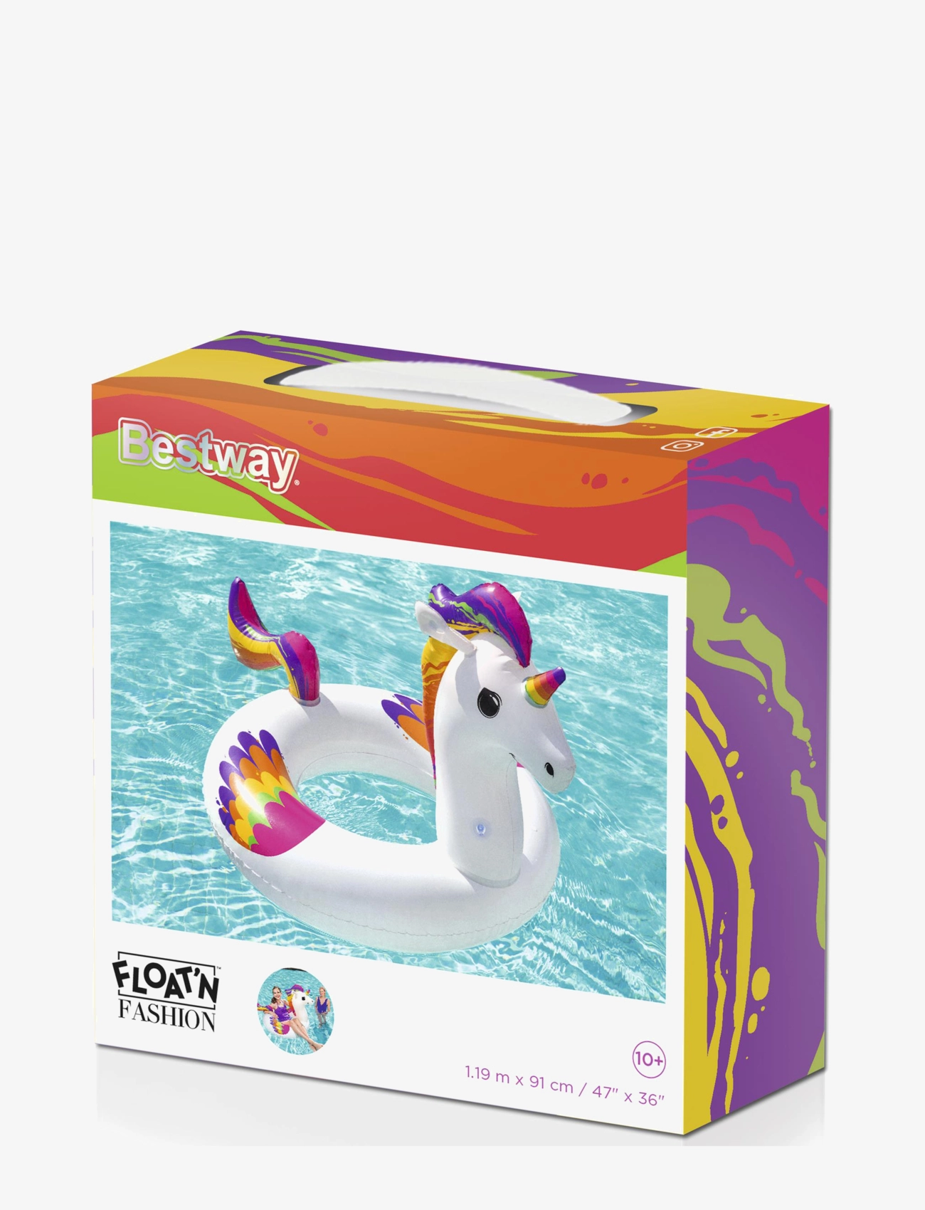 Bestway - Bestway Enhörning Badring - badringar & badmadrasser - multi coloured - 2