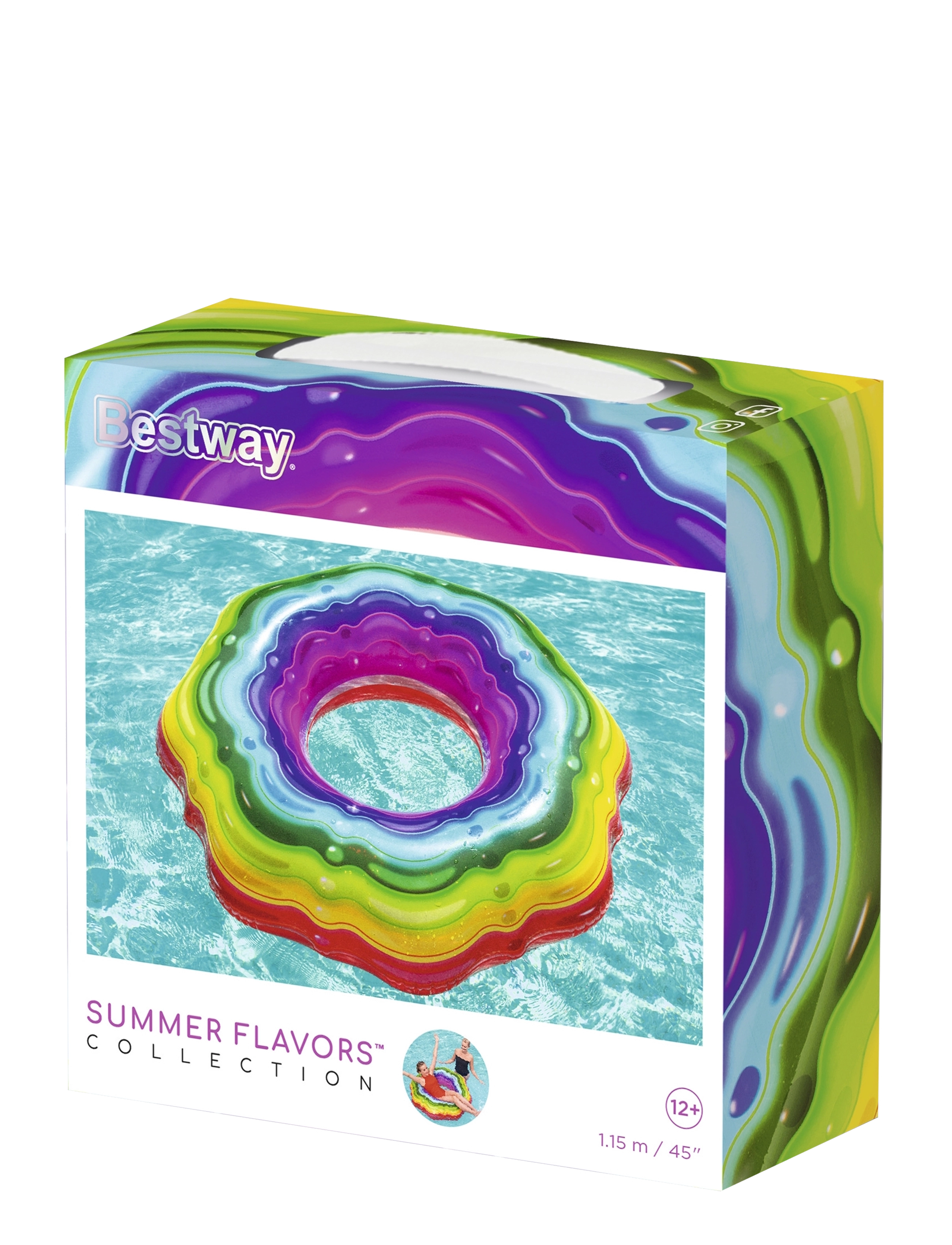 Bestway - Bestway Jelly Swim Ring - multi coloured - 3