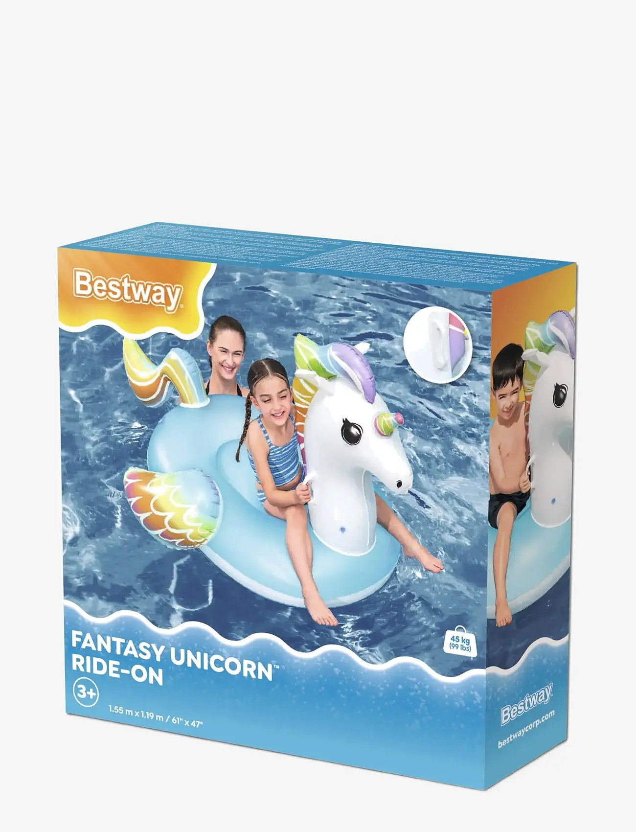 Bestway - FANTASY UNICORN RIDER - baderinge og bademadrasser - multi coloured - 2