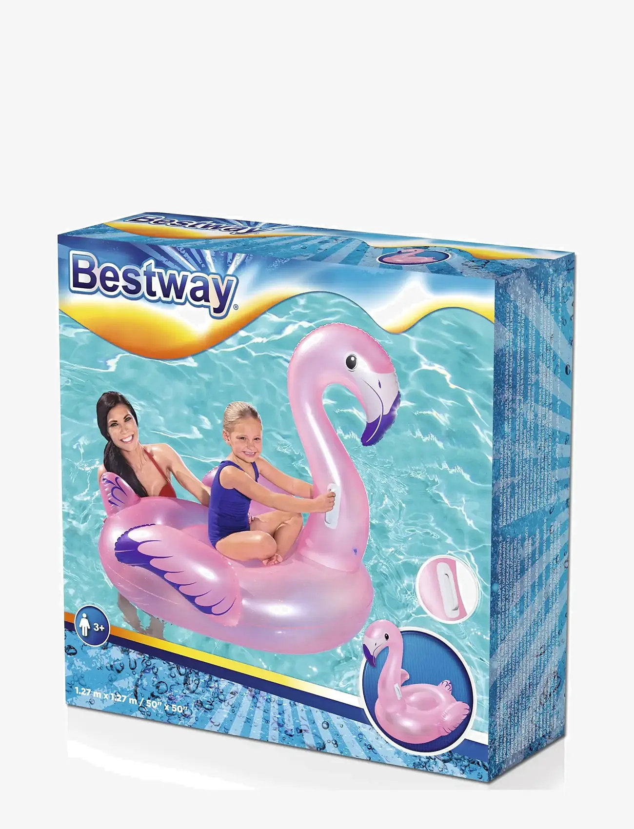 Bestway - FLAMINGO UIMALELU - uimarenkaat ja uimapatjat - multi coloured - 2