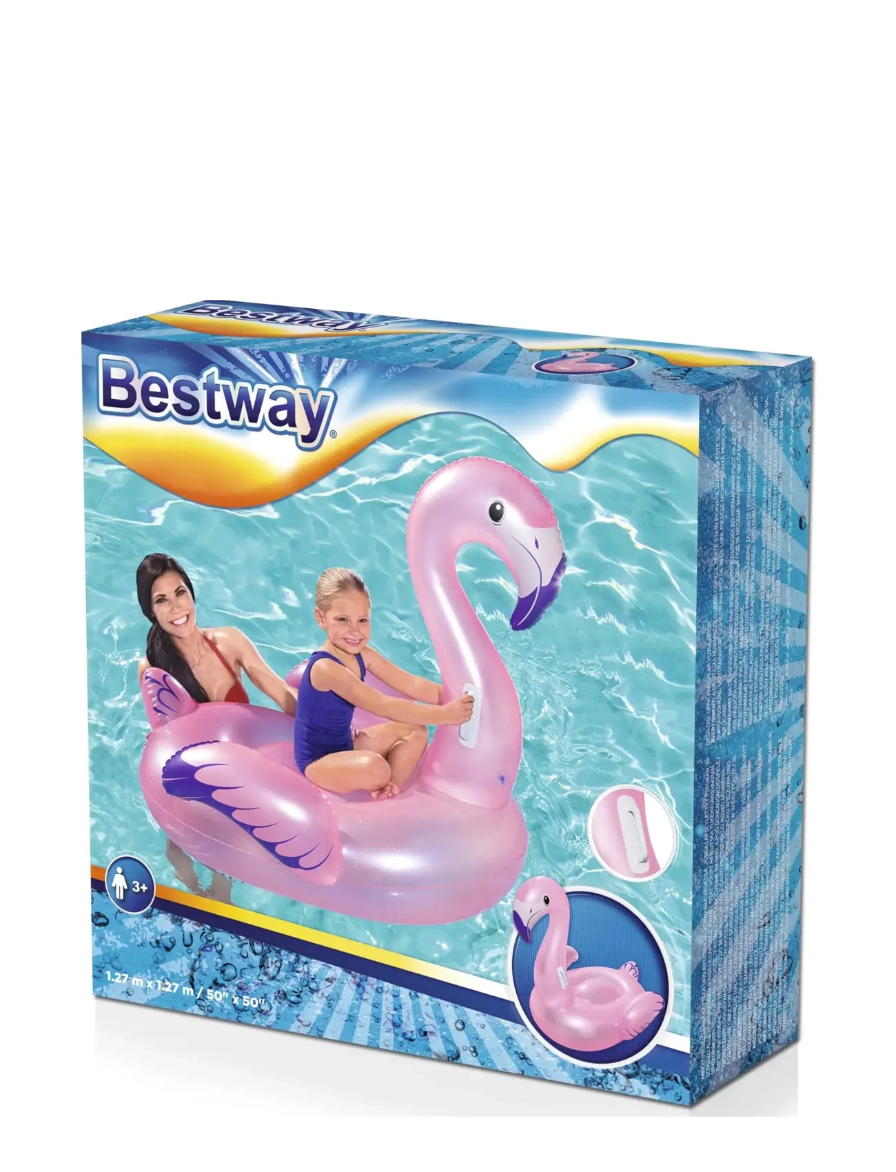 Bestway - FLAMINGO UIMALELU - uimarenkaat ja uimapatjat - multi coloured - 2