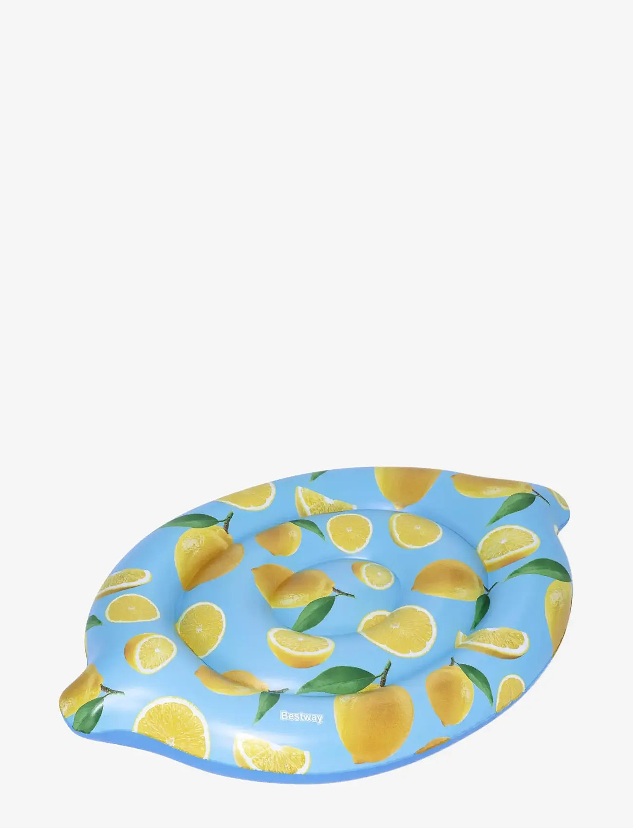 Bestway - 1.76M X 1.22M SCENTSATIONAL LEMON POOL FLOAT - baðhringir og baðdýnur - multi coloured - 1