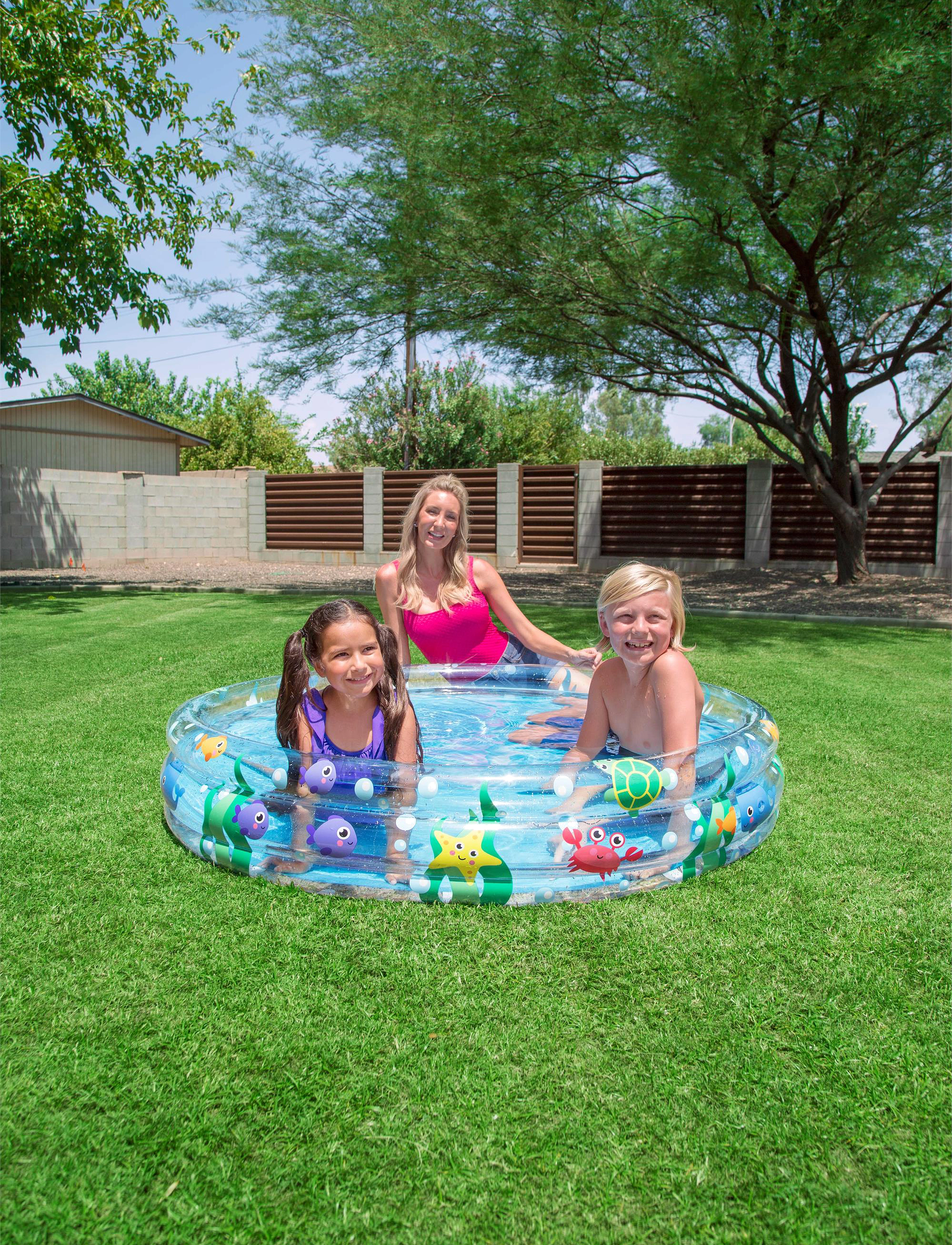 Bestway - Bestway 60x12 Deep Dive 3-Ring Pool - multi coloured - 3