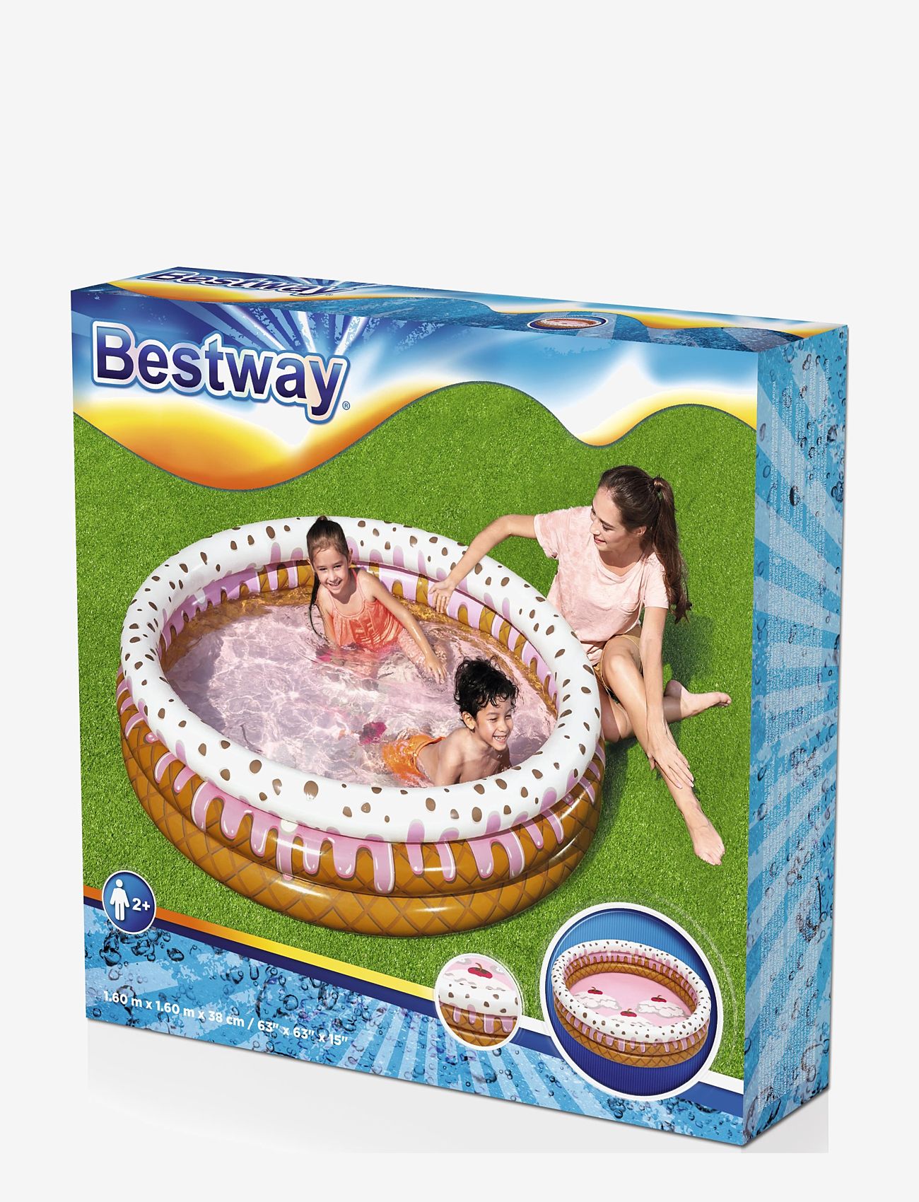 Bestway - Bestway Pool Glass 160 X 38 Cm - barnpooler - multi coloured - 3