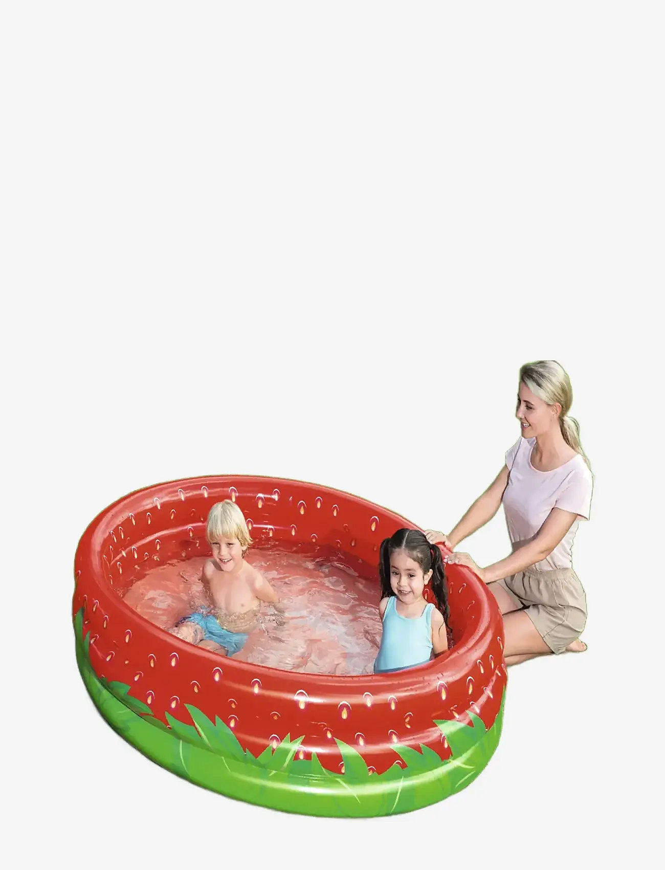 Bestway - BESTWAY POOL JORDGUBBE 160 x 38 CM - barnpooler - multi coloured - 2