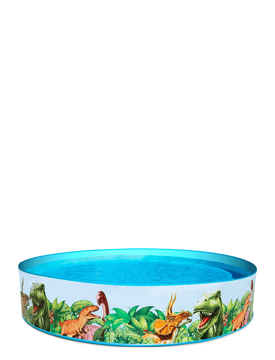 Bestway - BESTWAY DINOSAURIE BARNPOOL 244 X 46 CM - barnpooler - multi coloured - 0