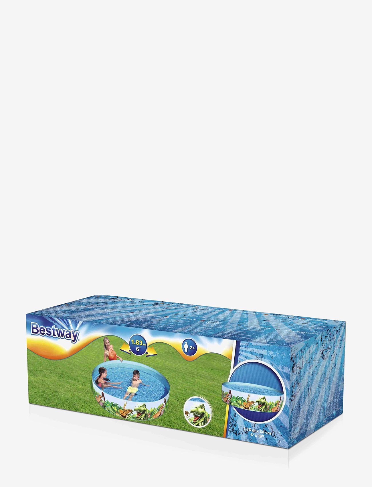 Bestway - Bestway Dinosaurue Barnpool 183 X 38 Cm - barnpooler - multi coloured - 3