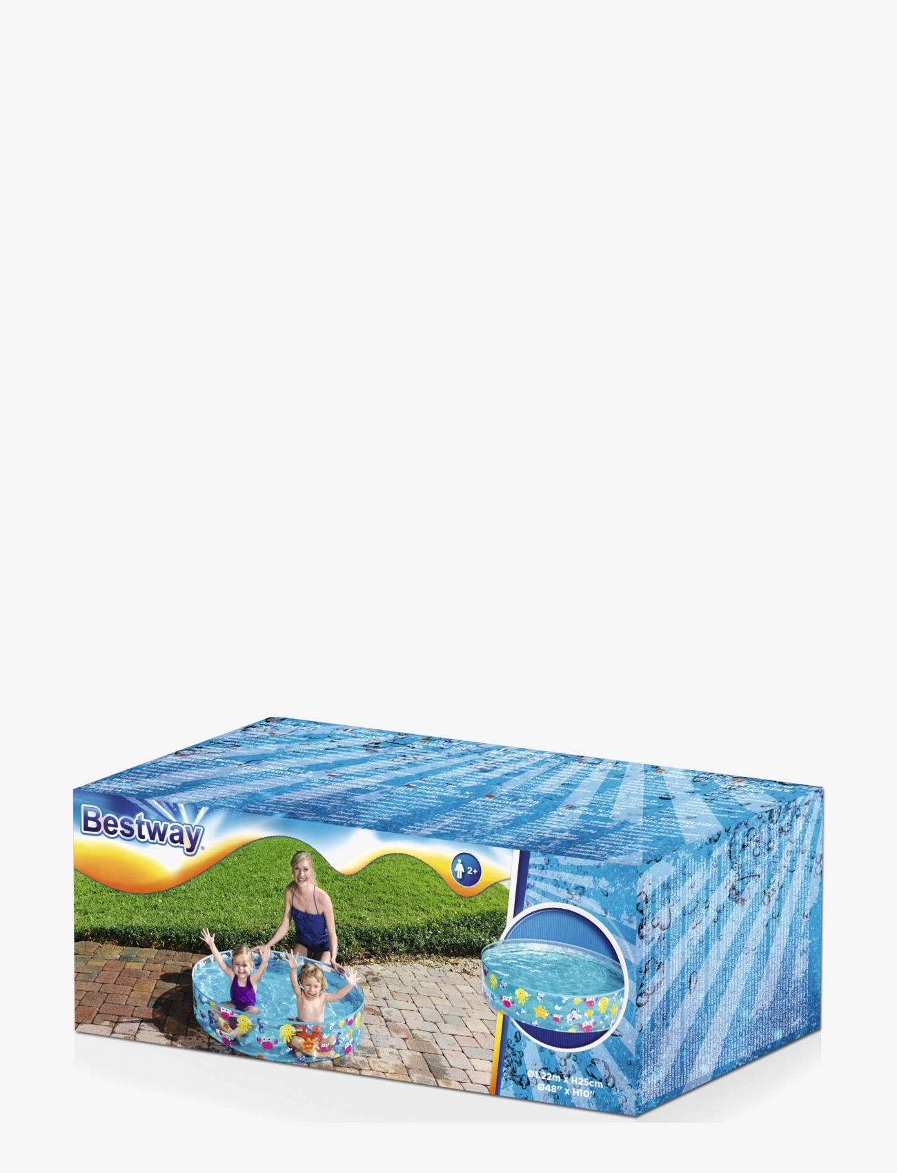 Bestway - Bestway Fill 'N Fun Sparkling Sea Pool 122 X 25 Cm - multi coloured - 2