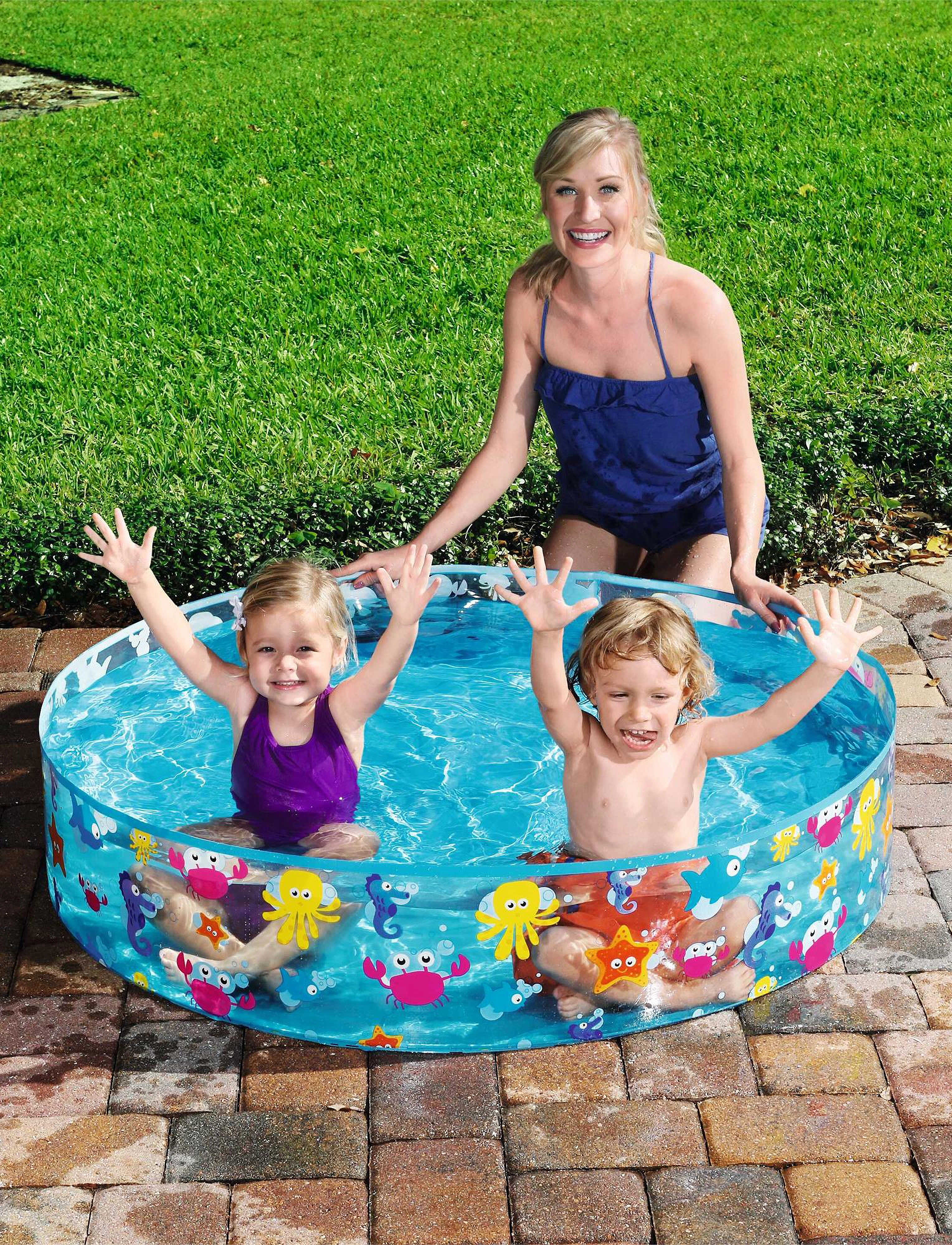 Bestway - Bestway Fill 'N Fun Sparkling Sea Pool 122 X 25 Cm - multi coloured - 4