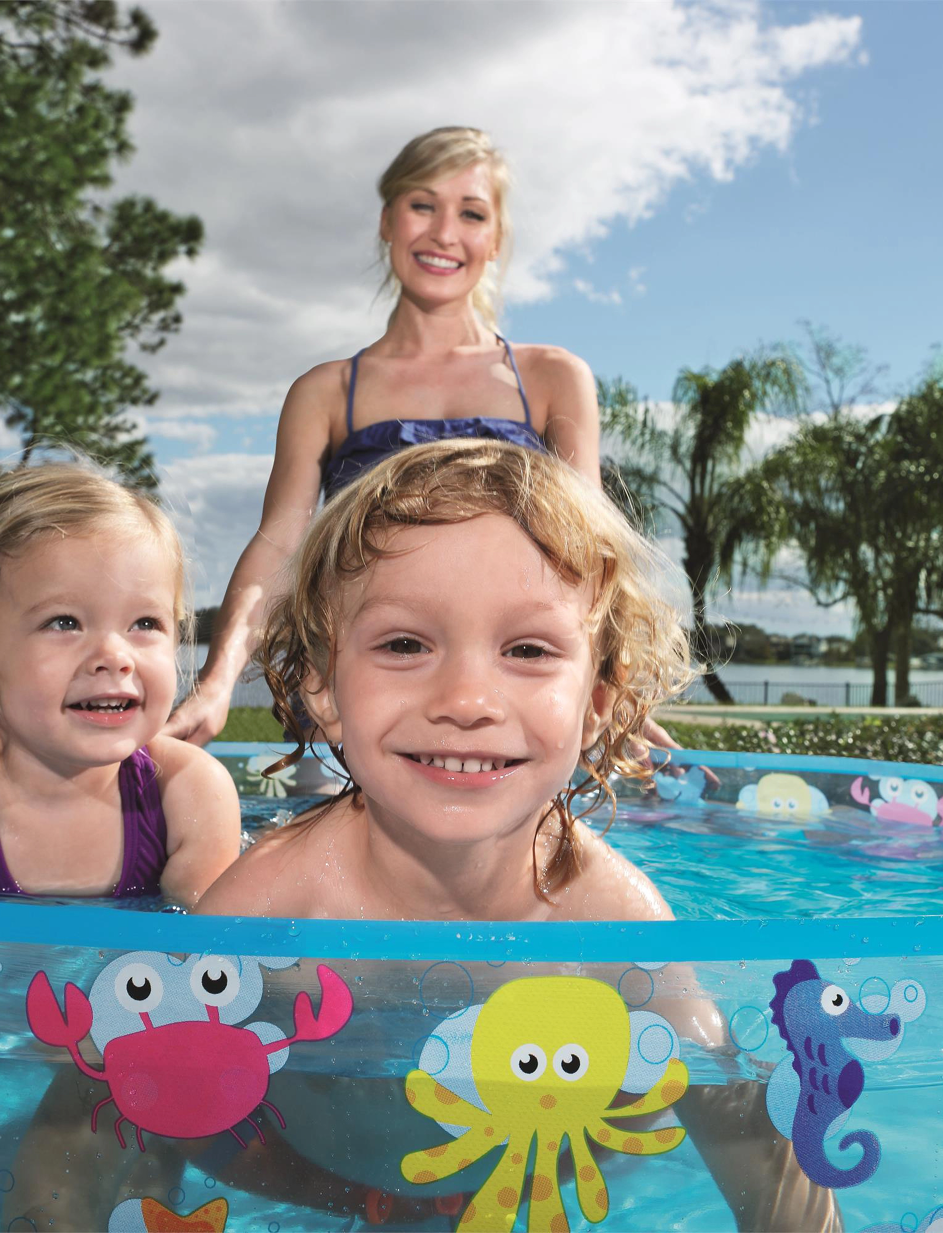 Bestway - Bestway Fill 'N Fun Sparkling Sea Pool 122 X 25 Cm - multi coloured - 5