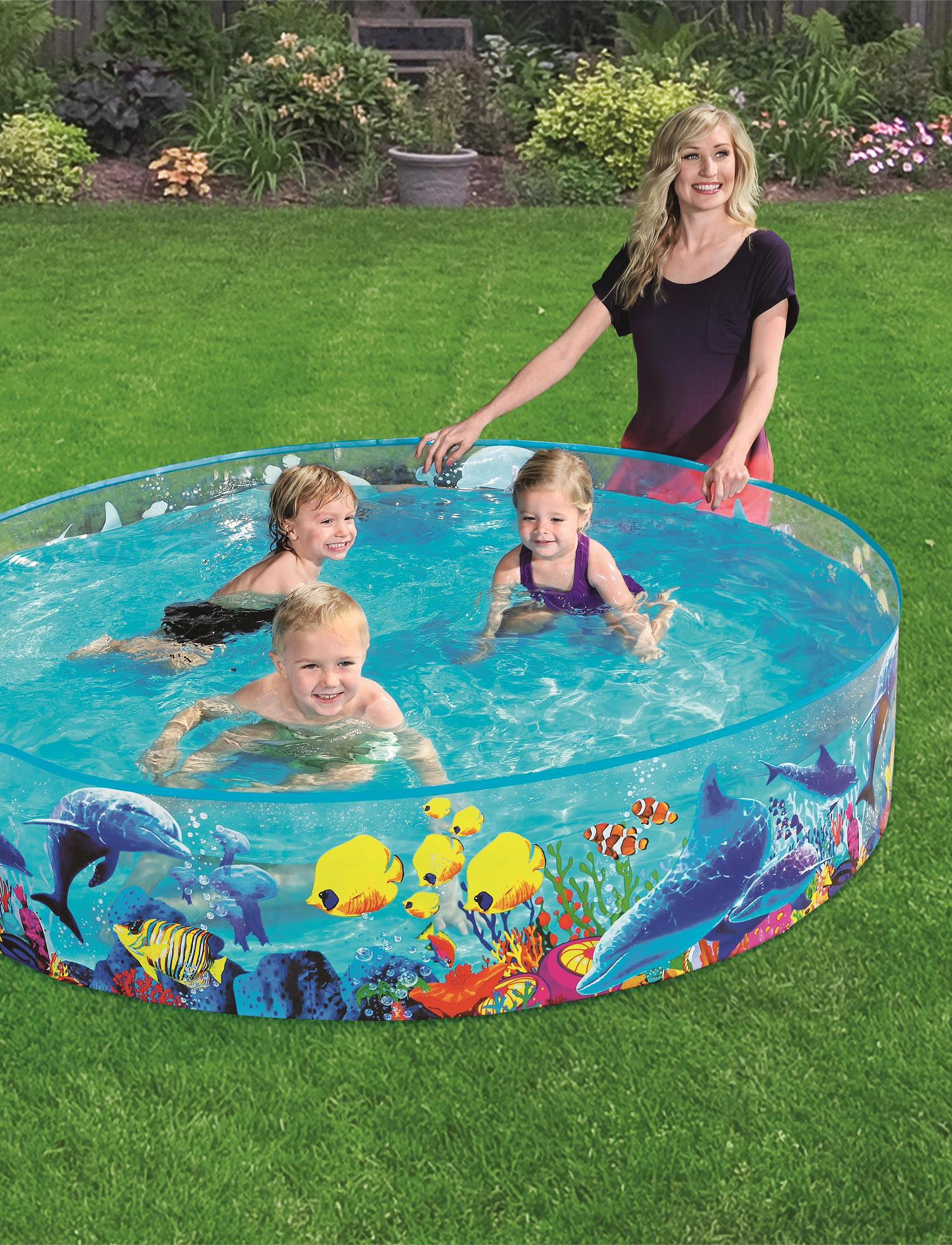 Bestway - Bestway Rulla-Allas 183 X 38 Cm - lasten uima-altaat - multi coloured - 4