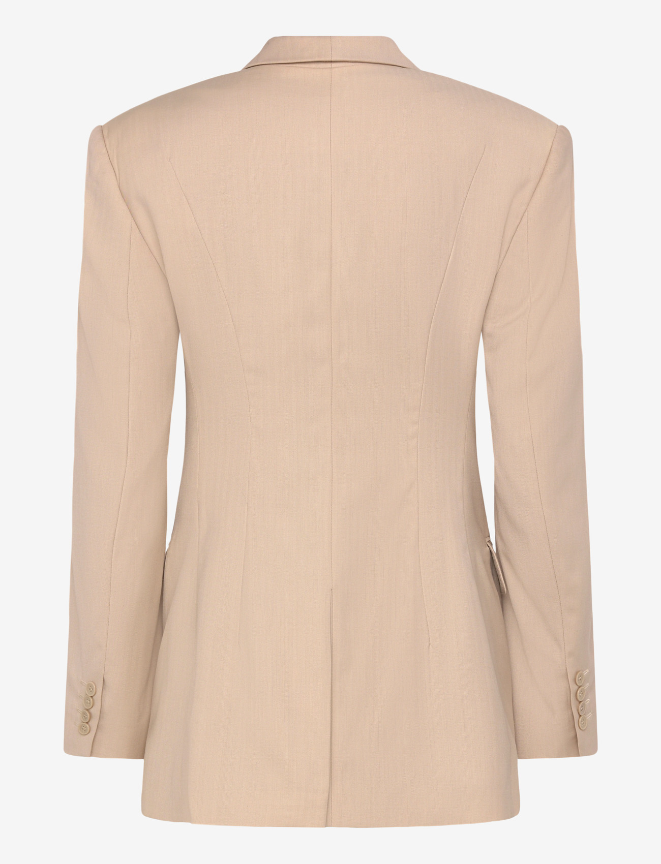 BETTTER - FOLDED BLAZER - einreihige blazer - beige - 2
