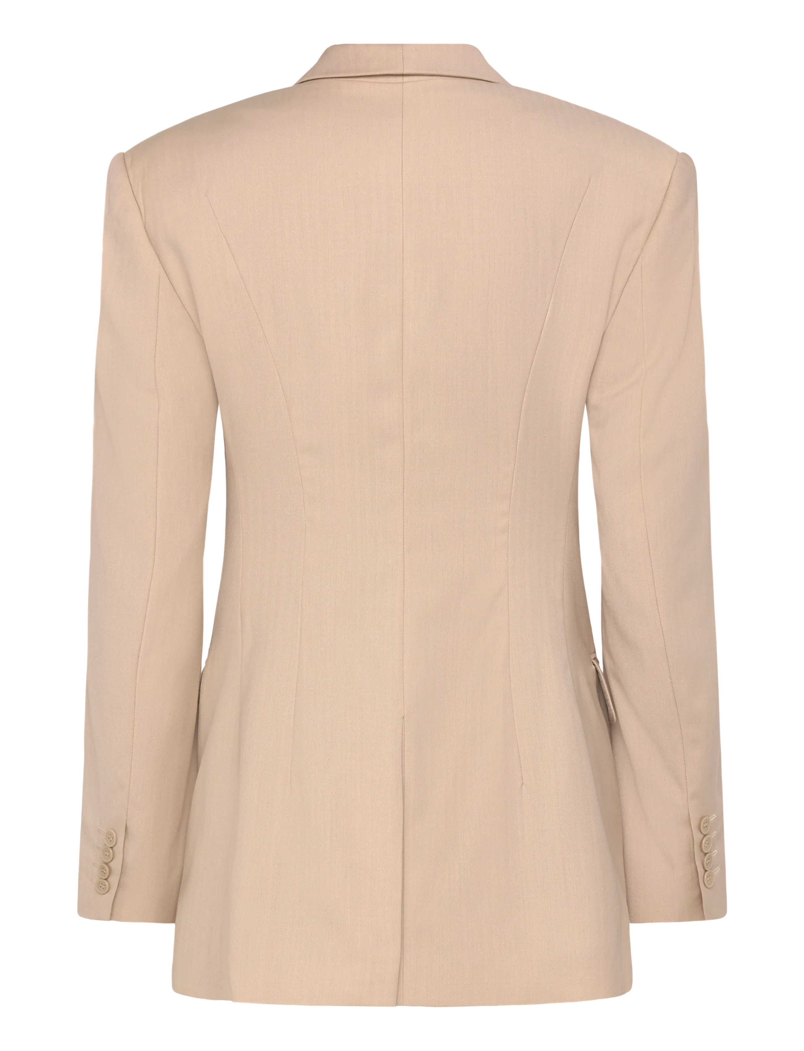 BETTTER - FOLDED BLAZER - Ühes joones nööpidega bleiserid - beige - 2