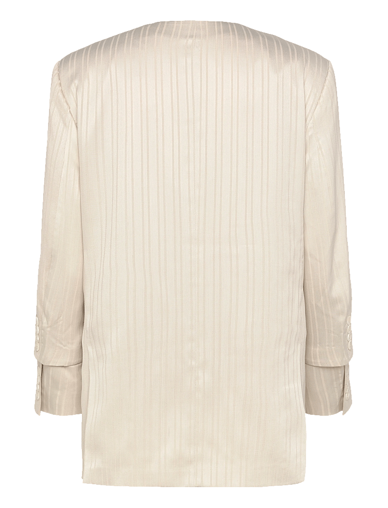 BETTTER - OVERSIZED BLAZER DRESS - cocktailkleider - off white - 2