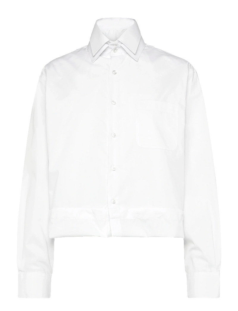 BETTTER - UPSIDE DOWN SHIRT - langärmlige hemden - white - 1