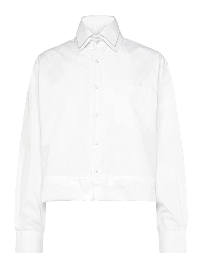 BETTTER UPSIDE DOWN SHIRT - Pikkade varrukatega särgid - WHITE / white