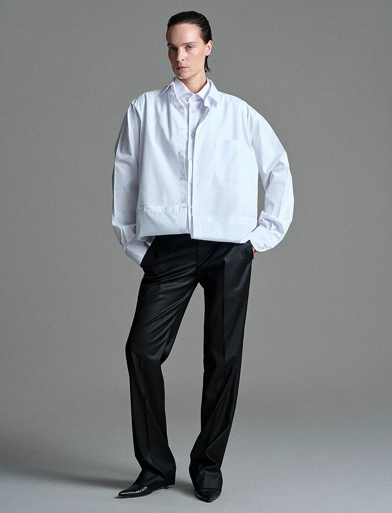 BETTTER - UPSIDE DOWN SHIRT - langärmlige hemden - white - 0