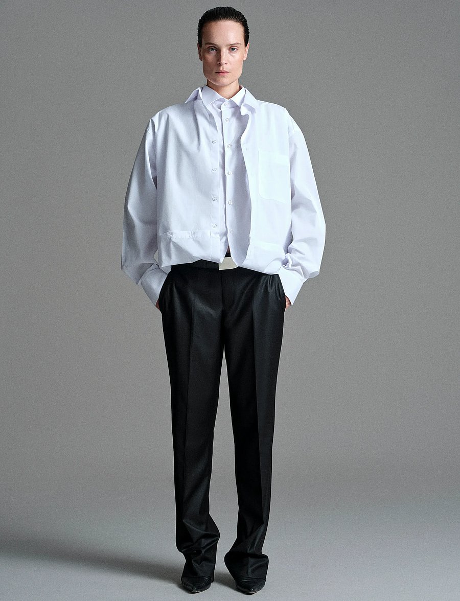 BETTTER - UPSIDE DOWN SHIRT - langärmlige hemden - white - 5