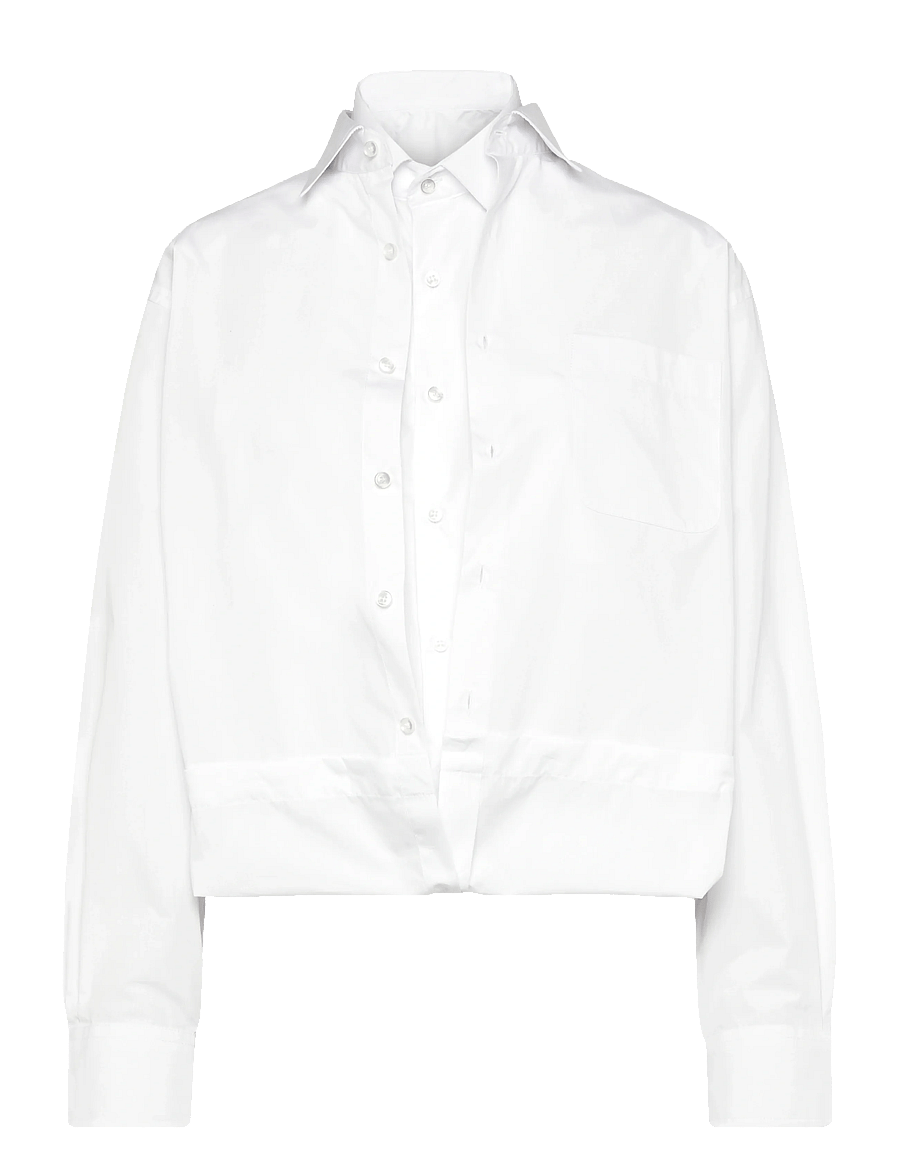 BETTTER - UPSIDE DOWN SHIRT - langärmlige hemden - white - 3