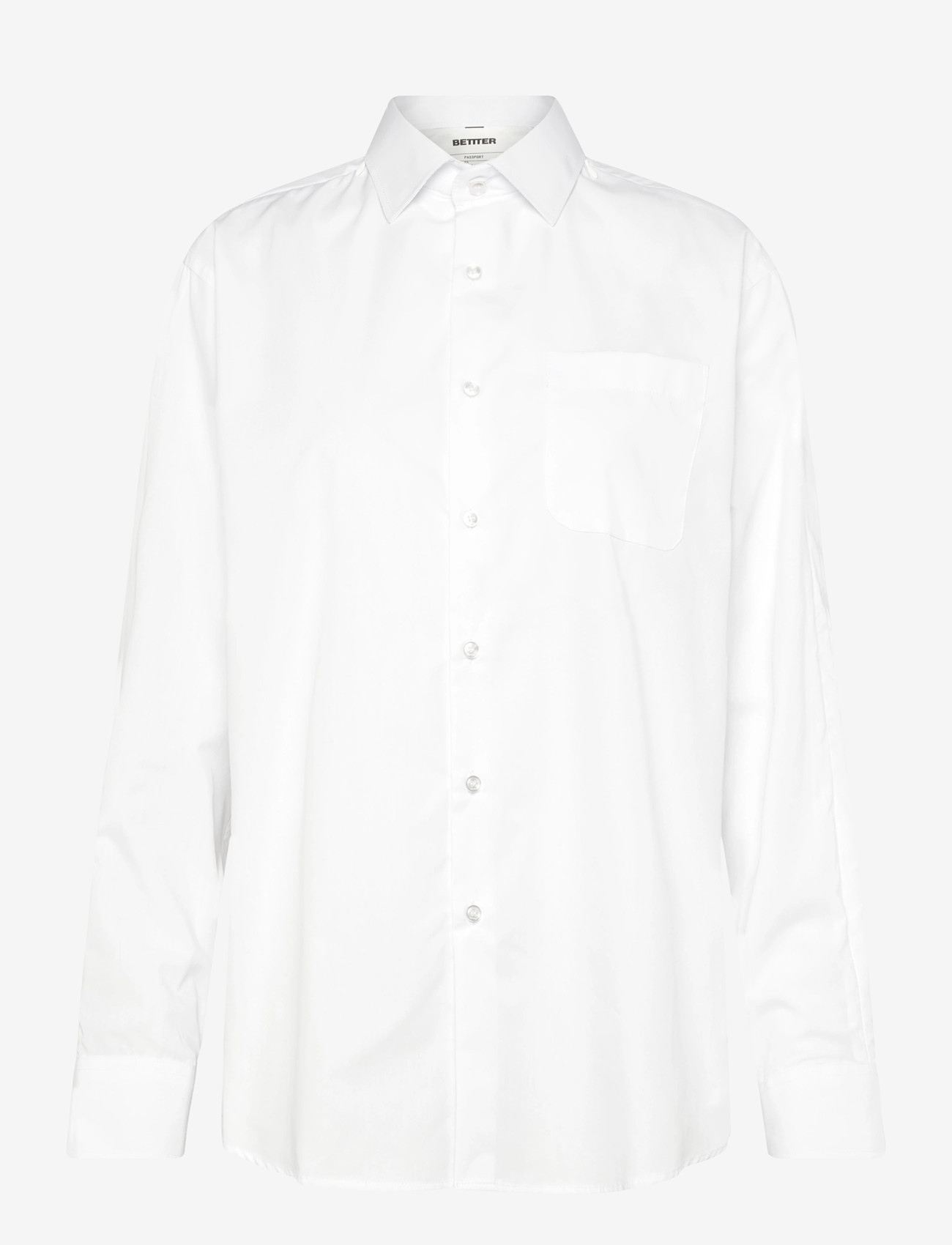 BETTTER - ZIPPED SHIRT - langærmede skjorter - white - 1