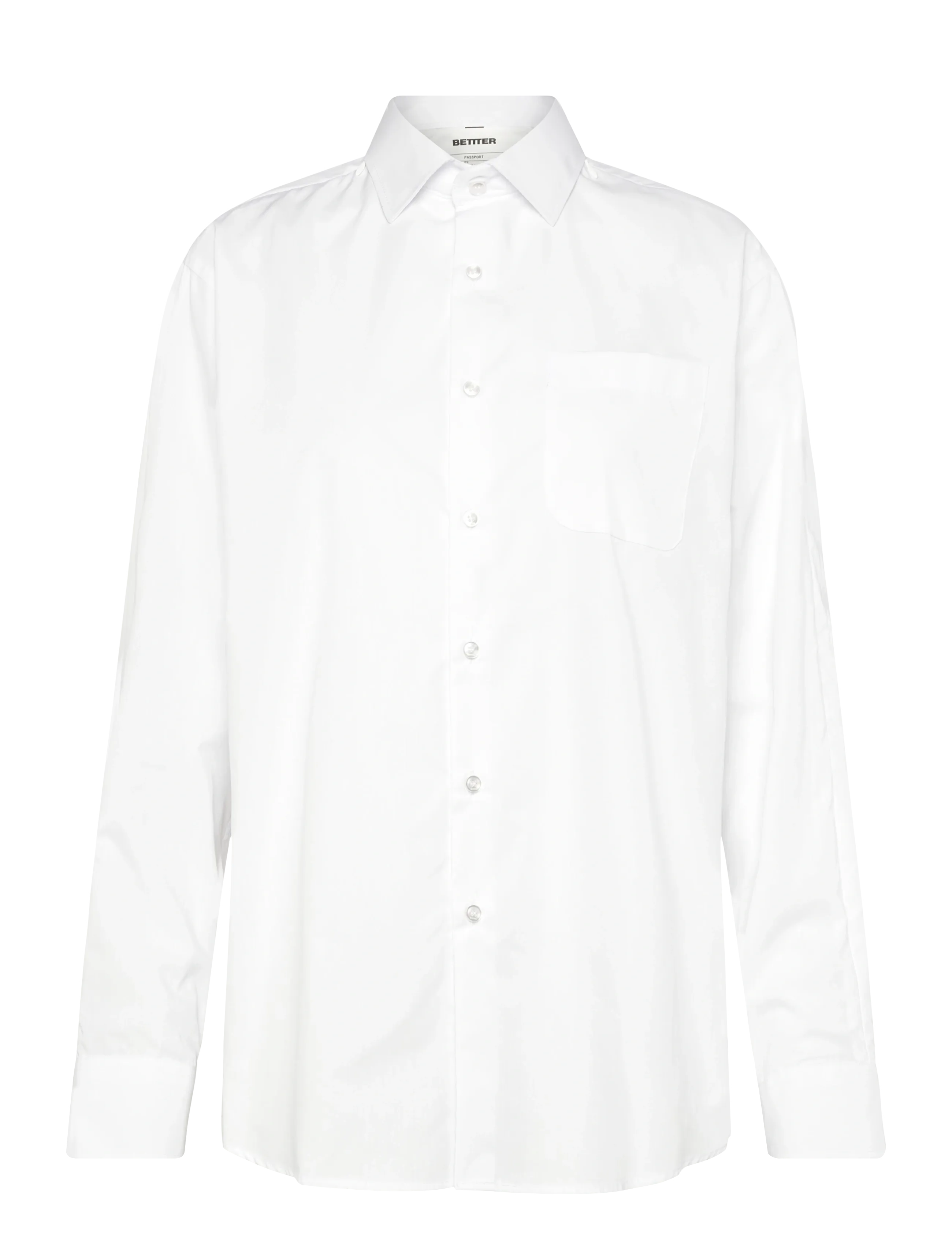 BETTTER ZIPPED SHIRT - Transitional Layering - WHITE / white