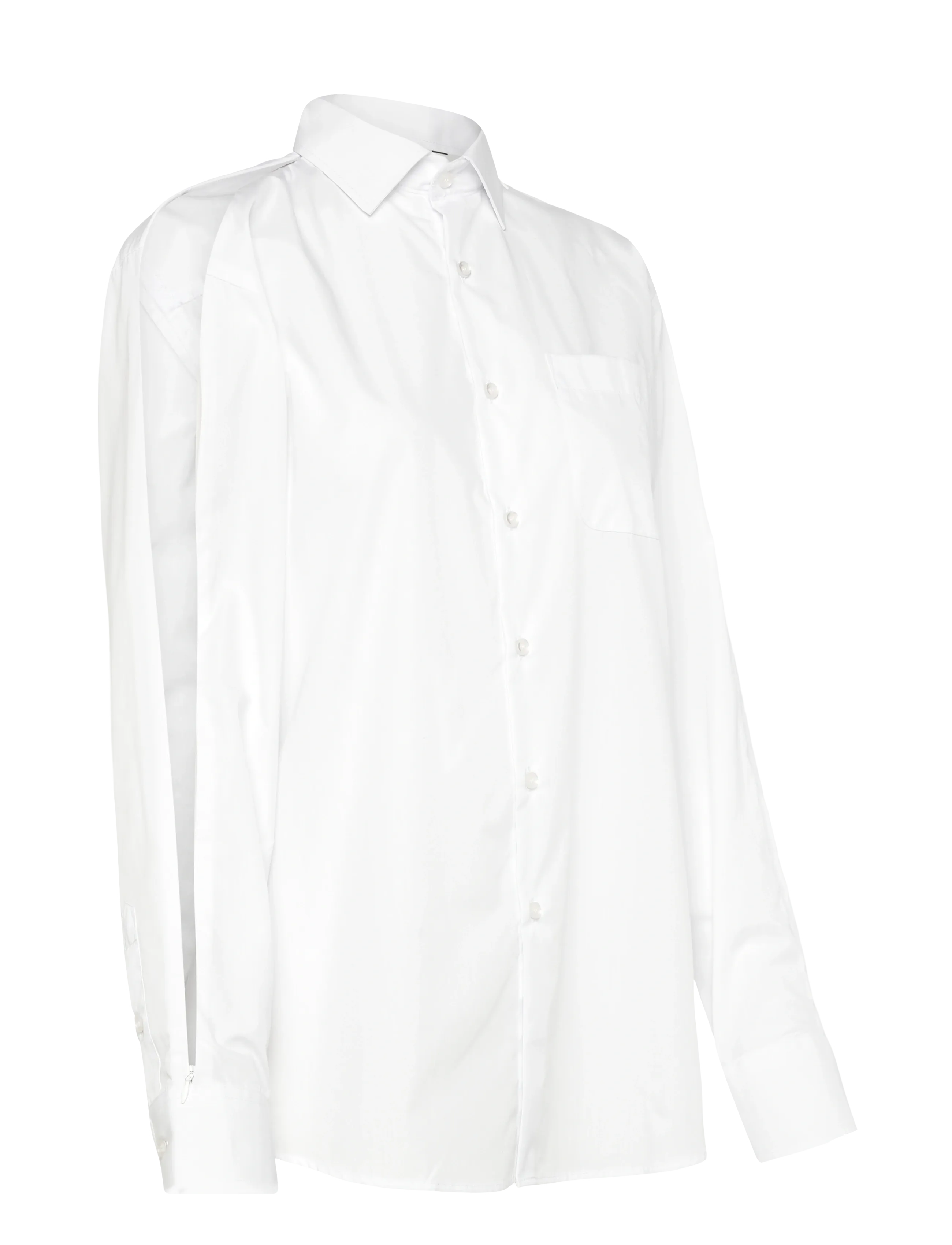 BETTTER - ZIPPED SHIRT - chemises à manches longues - white - 4