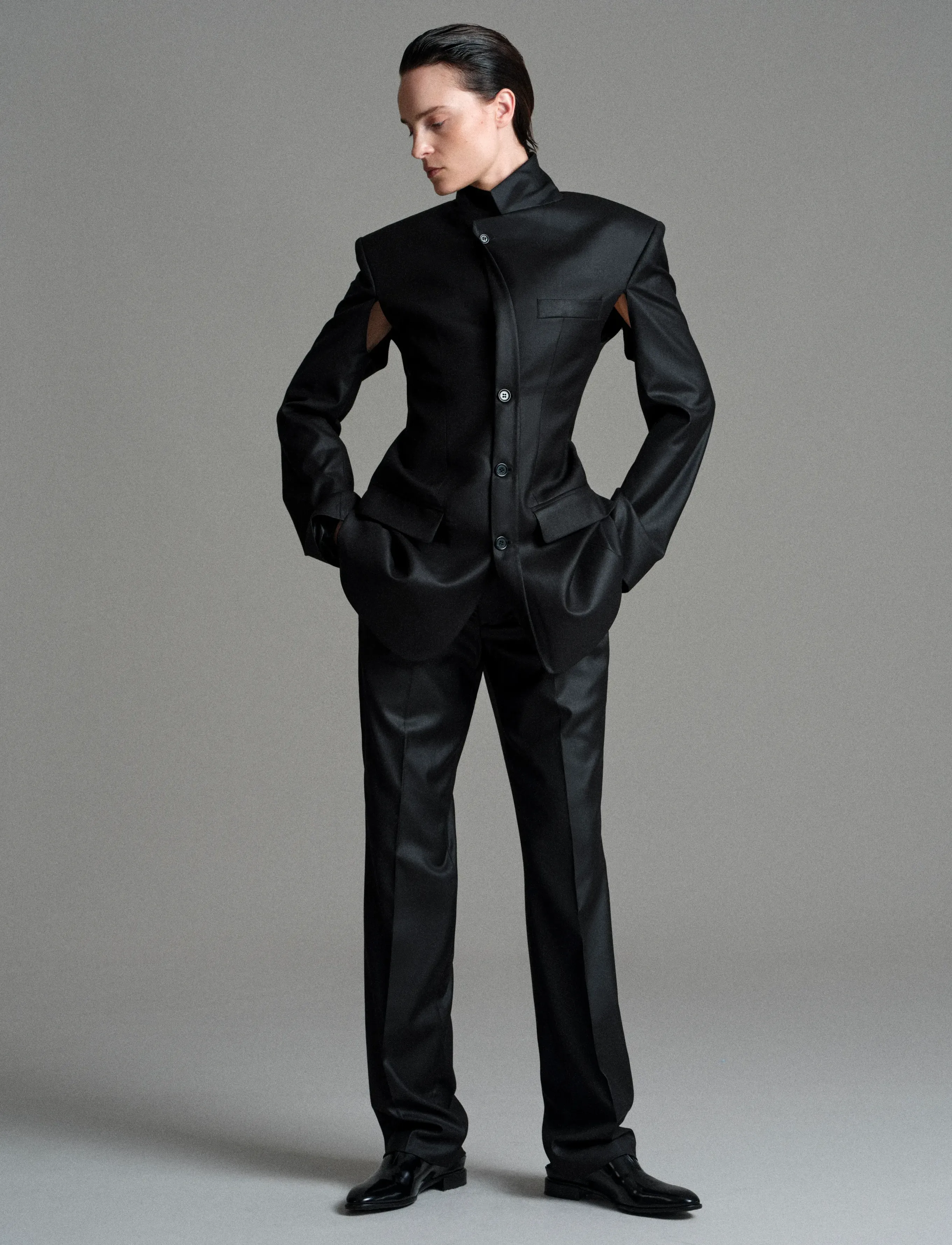 BETTTER CLASSIC TROUSERS - Jaunumi - BLACK / black