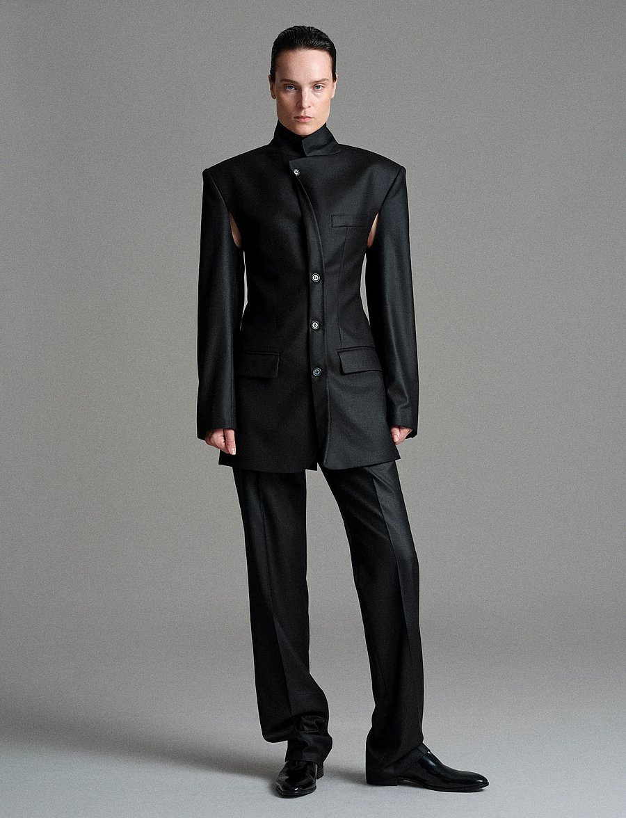 BETTTER - CLASSIC TROUSERS - pidulikud püksid - black - 5