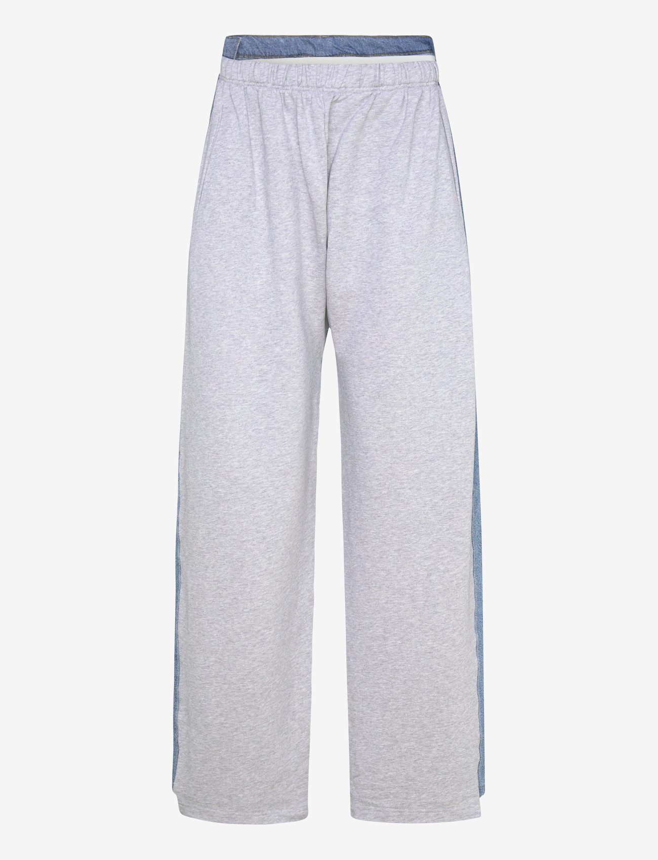 BETTTER - TRACK DENIM TROUSER - vardagsstil - grey - 1