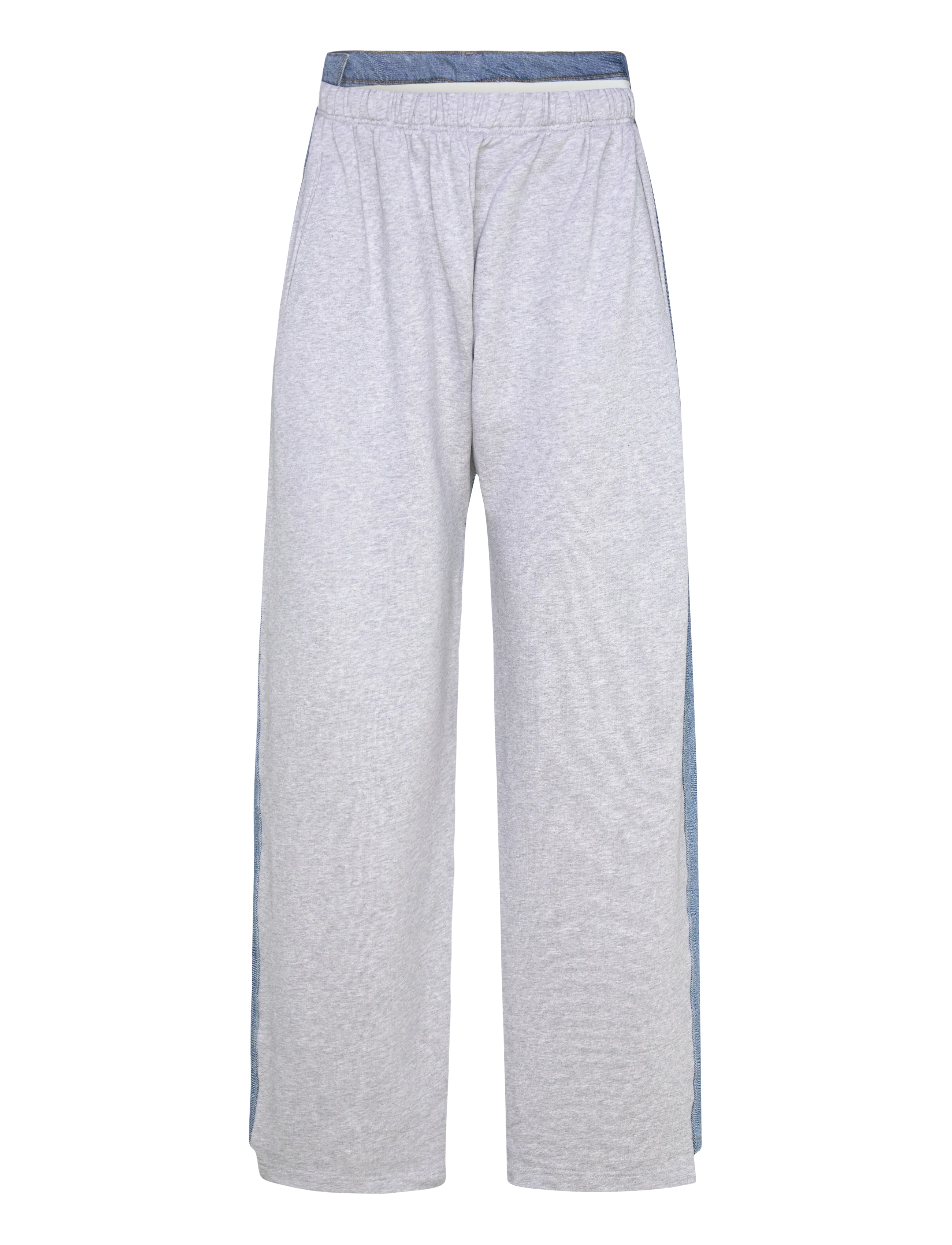 BETTTER TRACK DENIM TROUSER - Joggingbuxur - GREY / grey