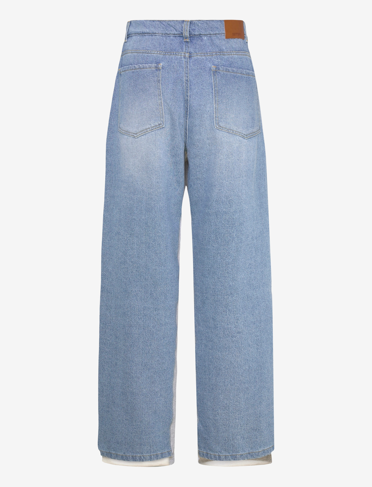 BETTTER - TRACK DENIM TROUSER - vardagsstil - grey - 2