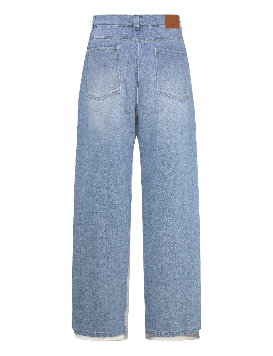 BETTTER - TRACK DENIM TROUSER - vardagsstil - grey - 2