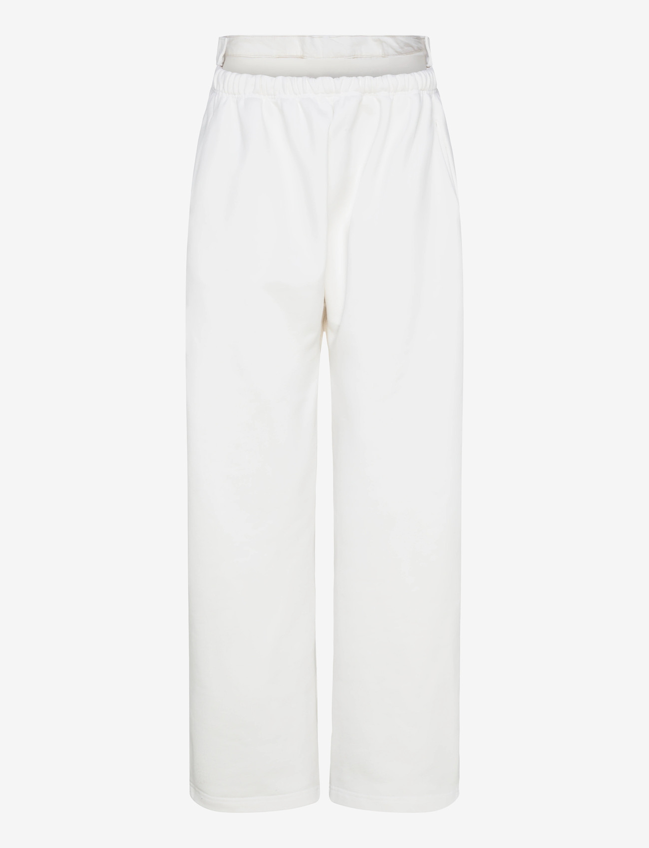 BETTTER - TRACK DENIM TROUSER - alltags-style - white - 1