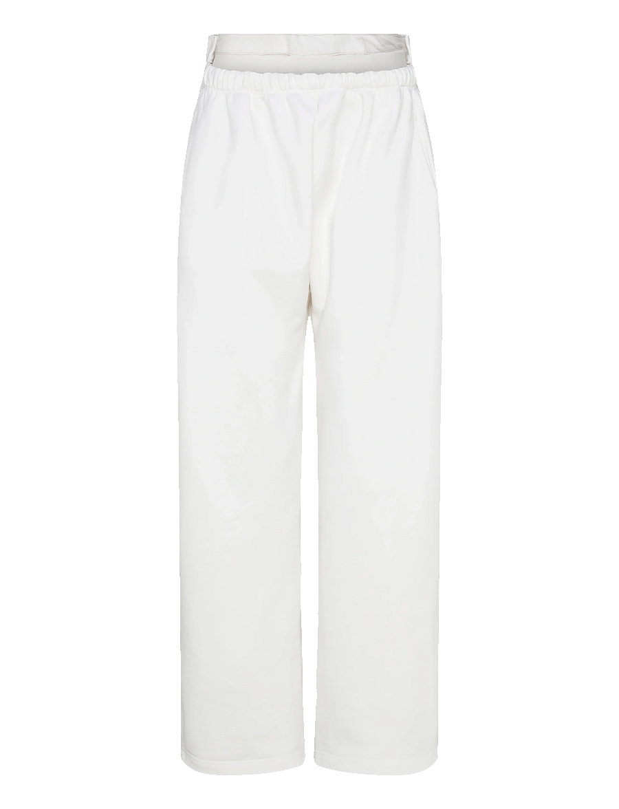 BETTTER - TRACK DENIM TROUSER - igapäevane stiil - white - 1