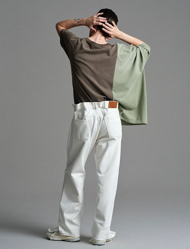 BETTTER - TRACK DENIM TROUSER - alltags-style - white - 4