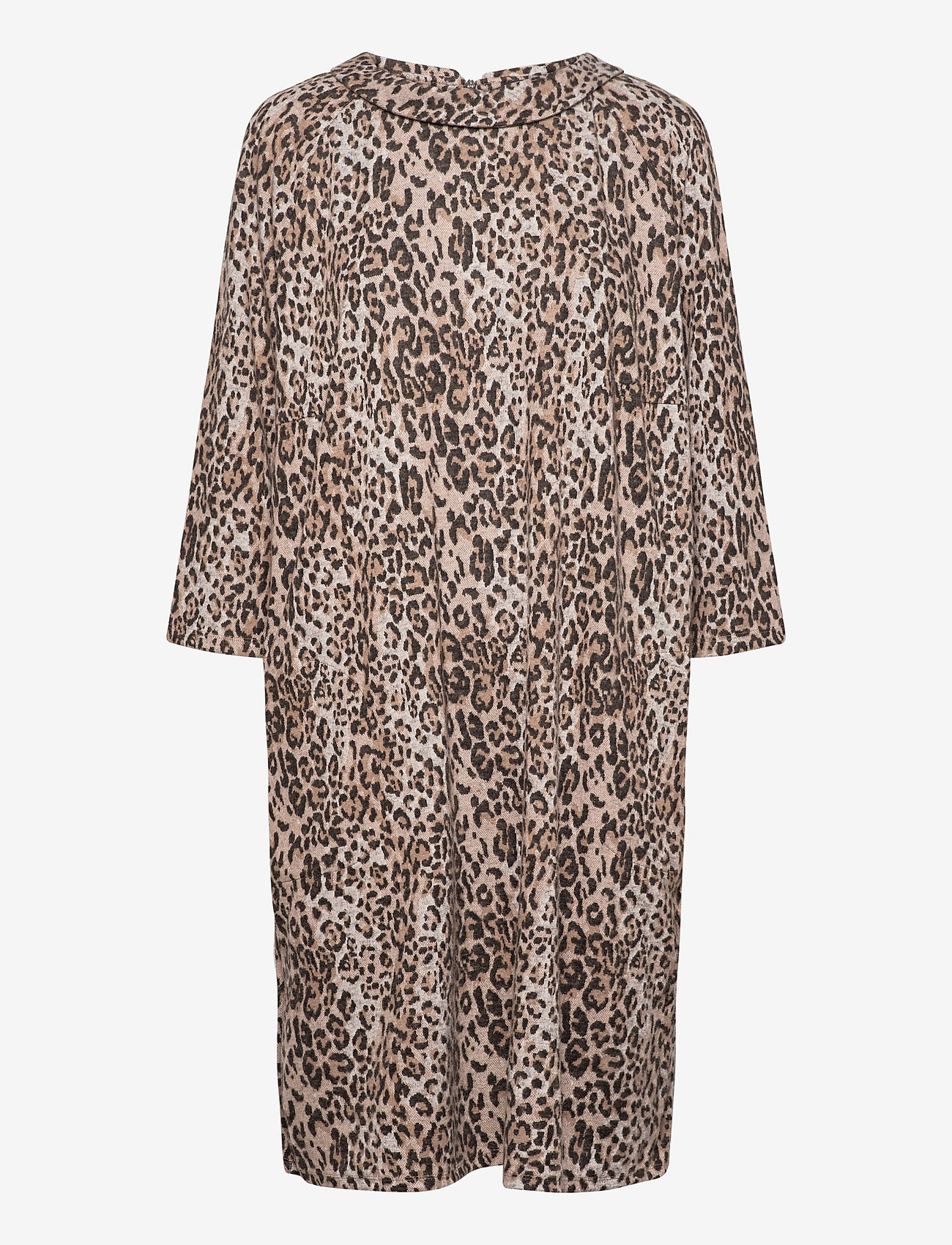 Betty Barclay - Dress Short 3/4 sleeve - korte kjoler - camel/grey - 0