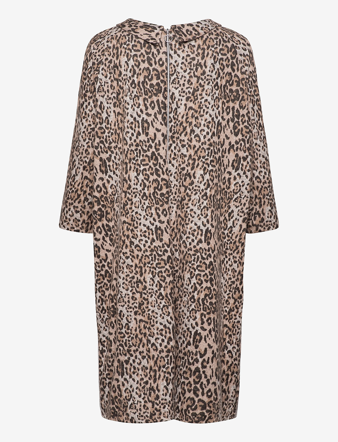 Betty Barclay - Dress Short 3/4 sleeve - korte kjoler - camel/grey - 1