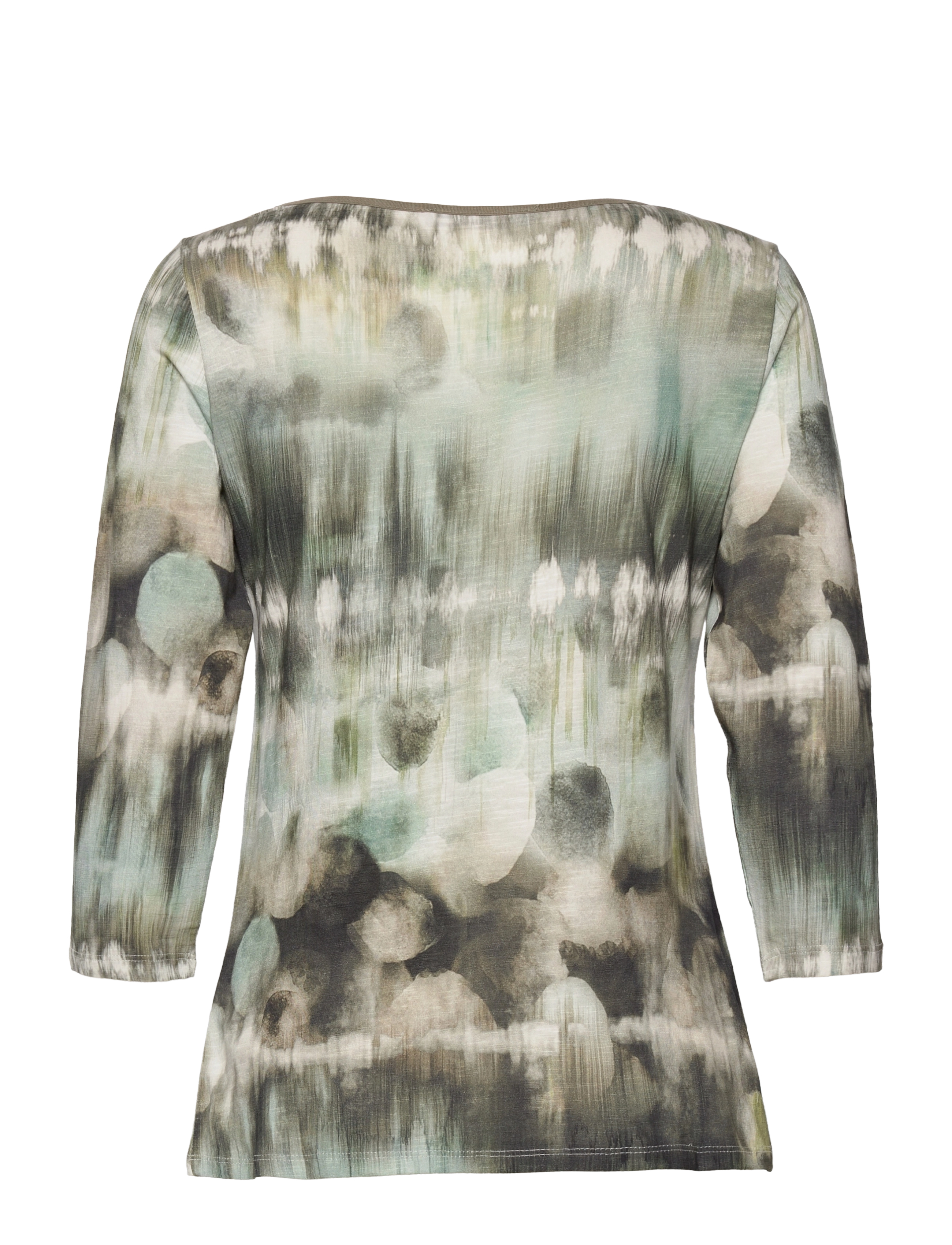 Betty Barclay - shirt - khaki/petrol - 1