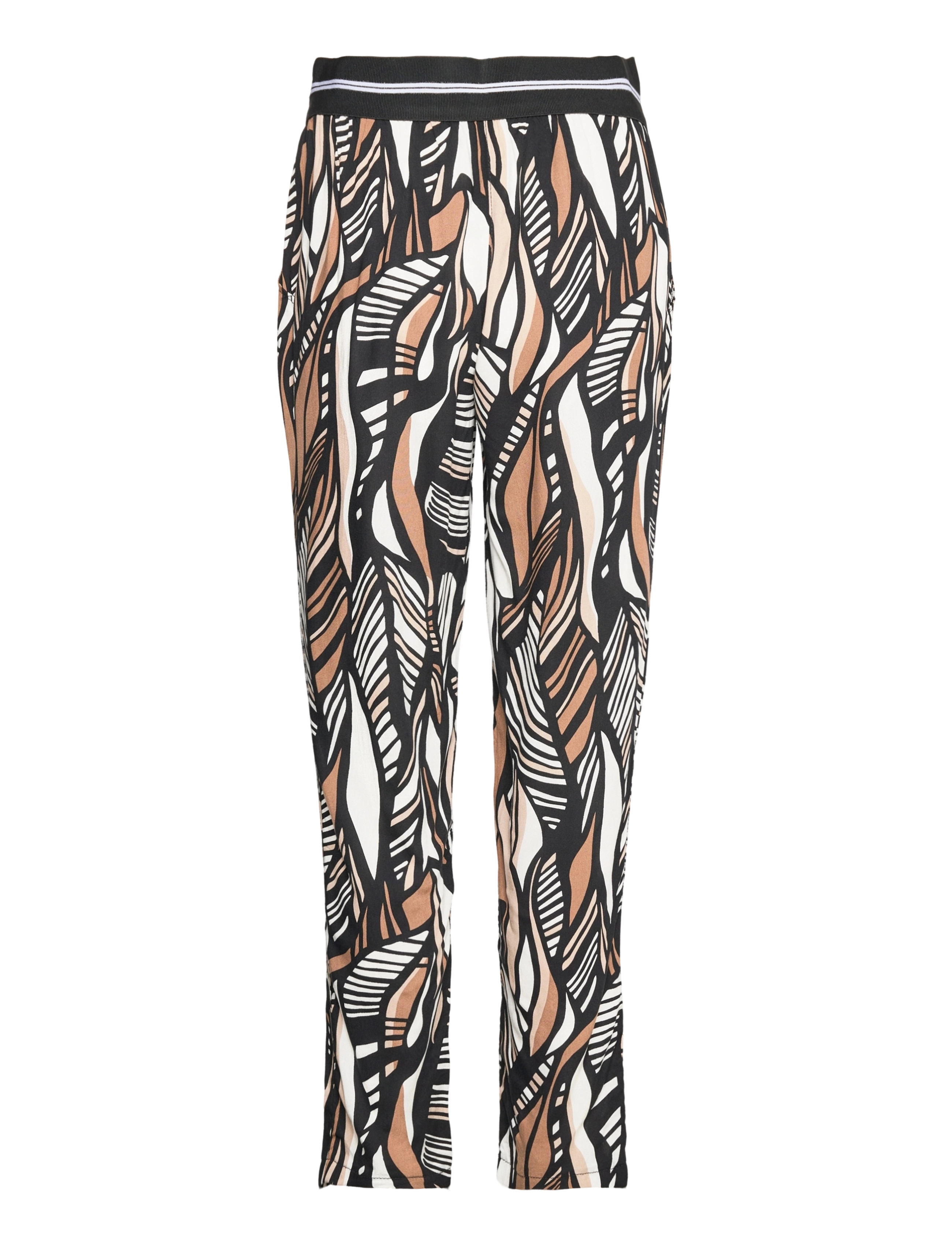 Betty Barclay - Pants Classic 1/1 Length - camel/black - 1