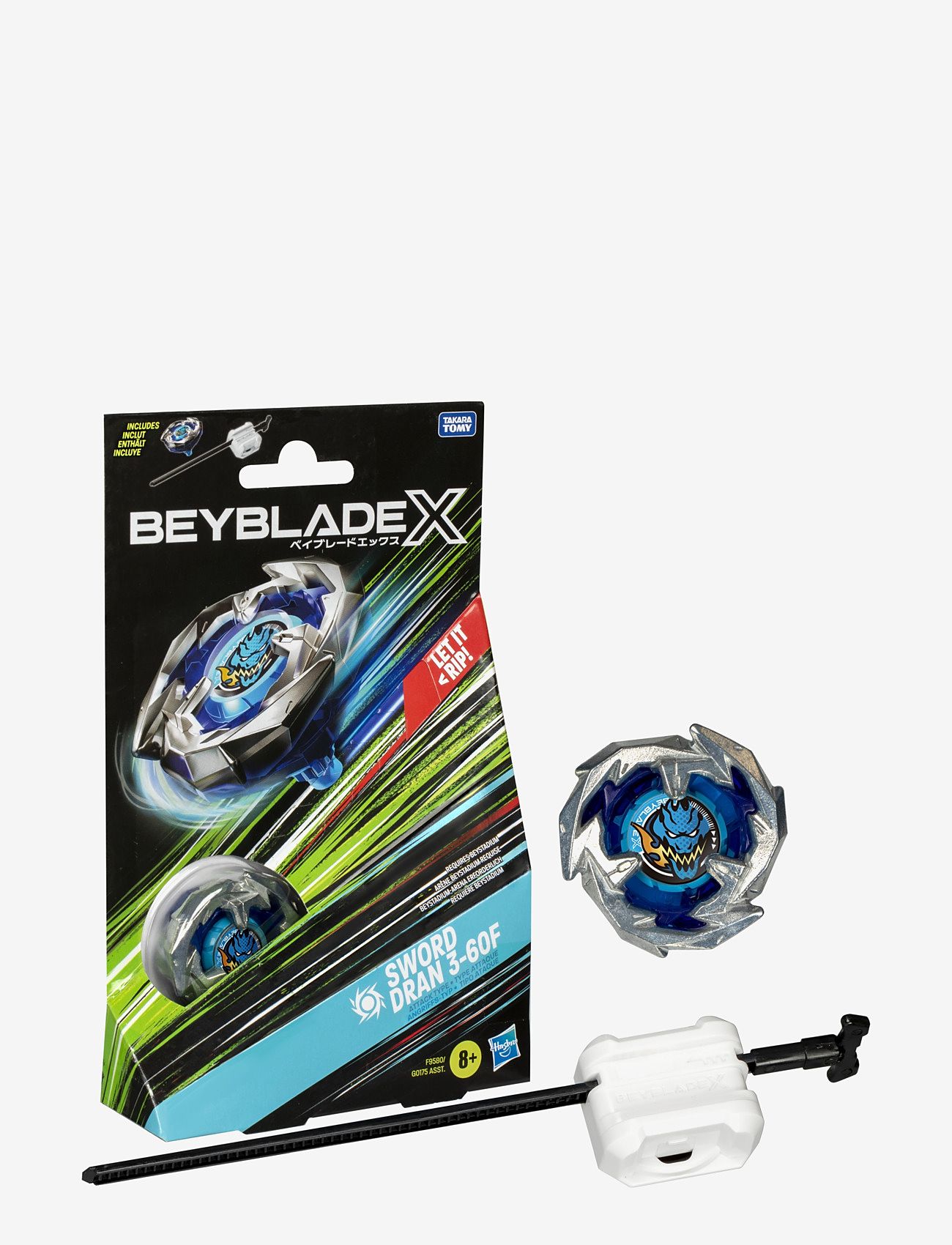 Beyblade - Sword Dran 3-60F Battling spinning top - aktiva spel - multicolor - 1