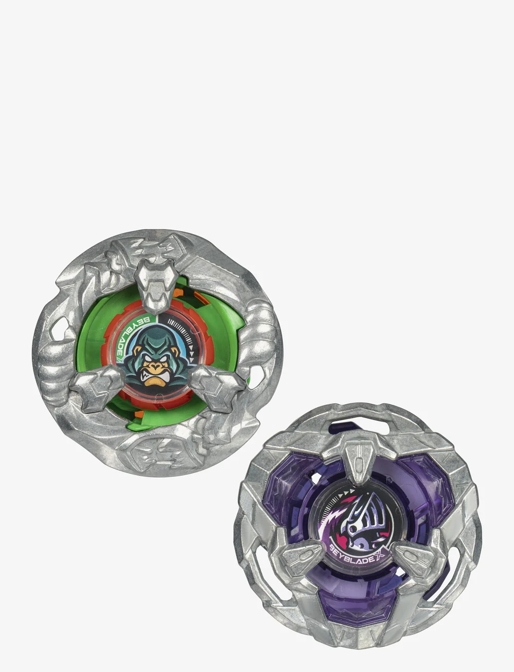 Beyblade - Beyblade X Yell Kong 3-60GB och Helm Knight 5-80T-snurra, dubbelpaketset - aktiivsed mängud - multicolor - 0
