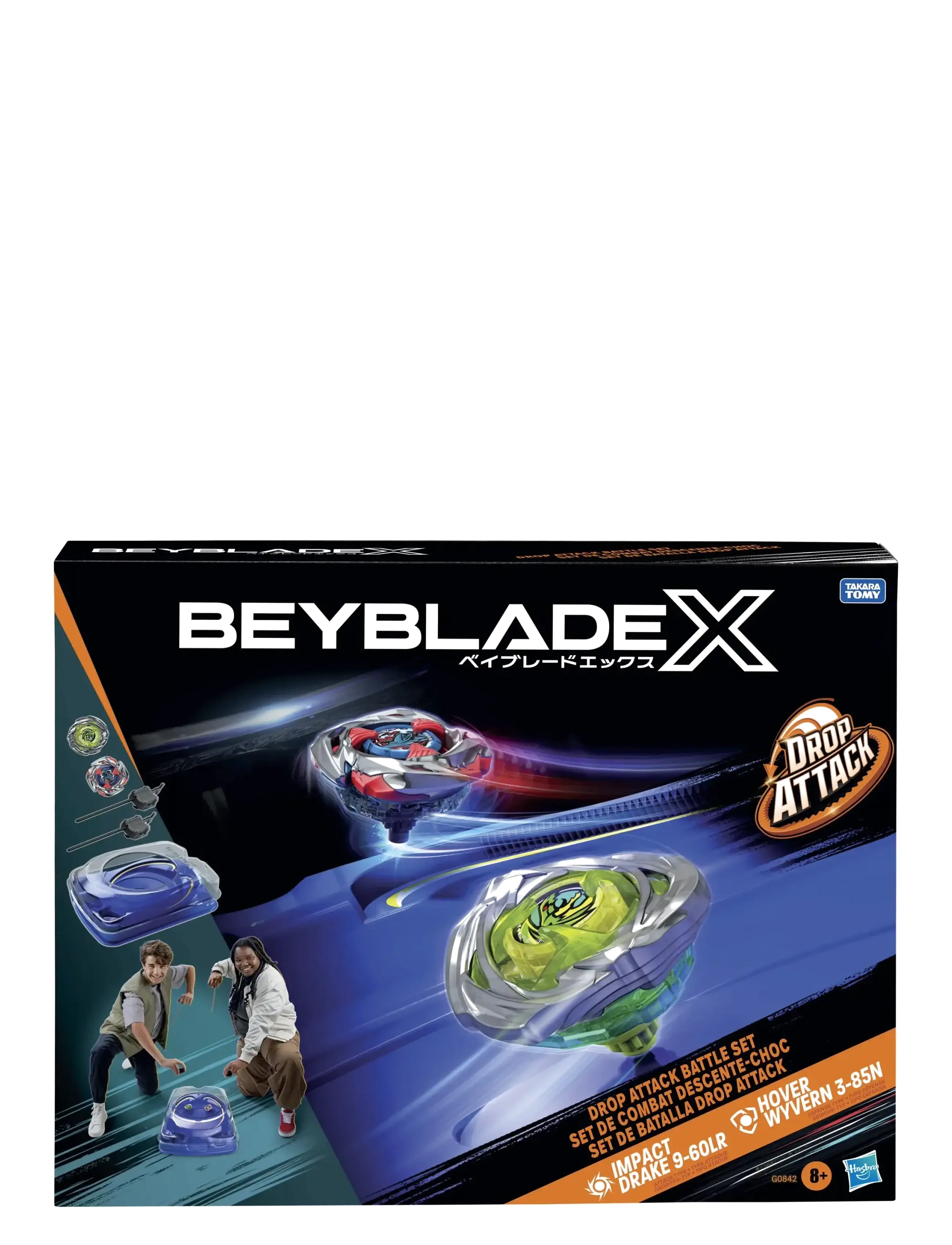Beyblade - Beyblade X Drop Attack-stridsset - multicolor - 2