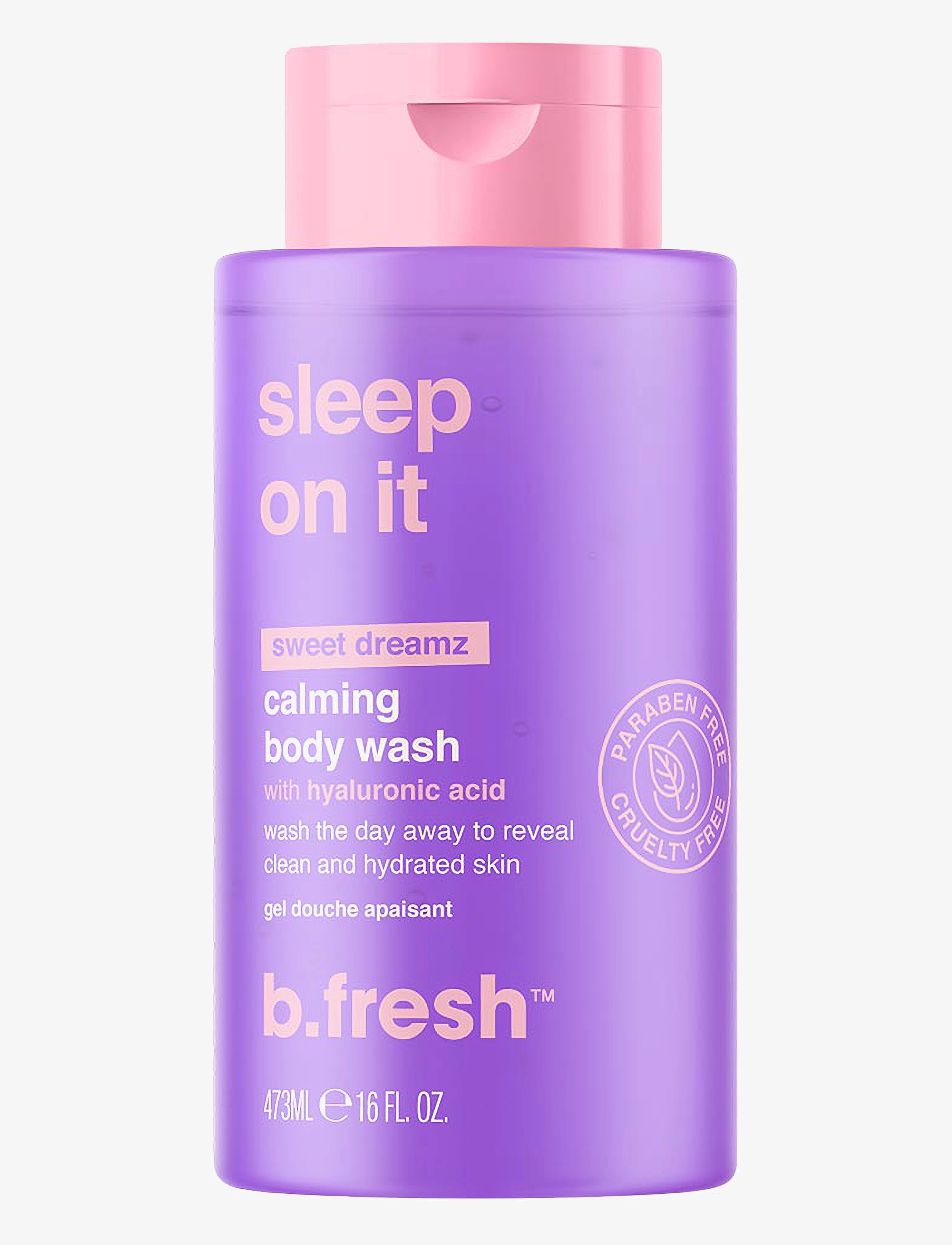 B.Fresh Sleep On It Calming Body Wash, Badekar og bruser, Str: 473 ML