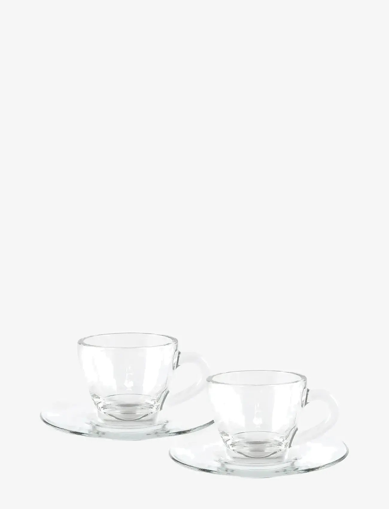 Bialetti - Espresso cup w.saucer set/2 VETRO Bialetti® - nach preis einkaufen - clear - 0