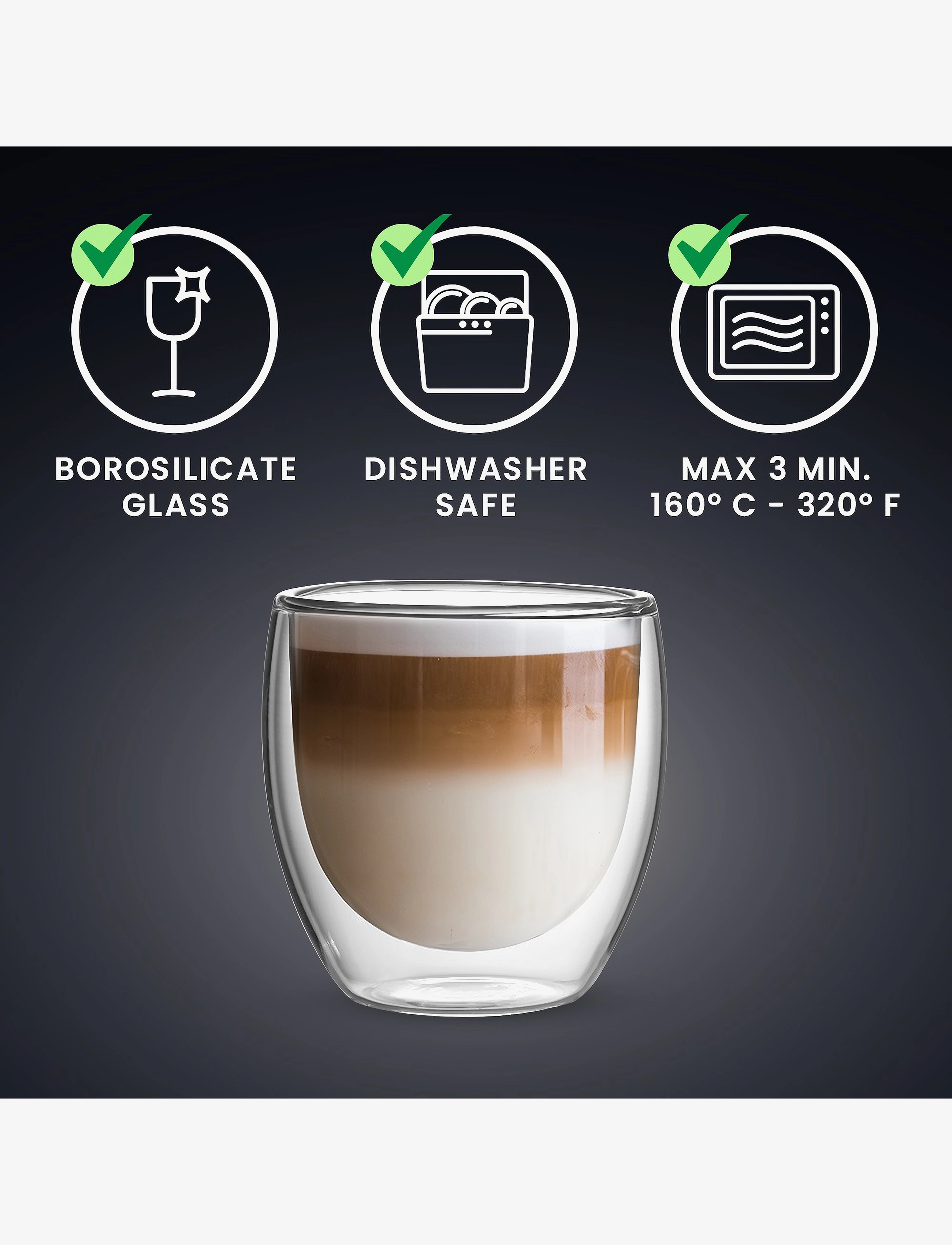 Bialetti - Mug PORTOFINO Bialetti® Set of 2 - clear - 4