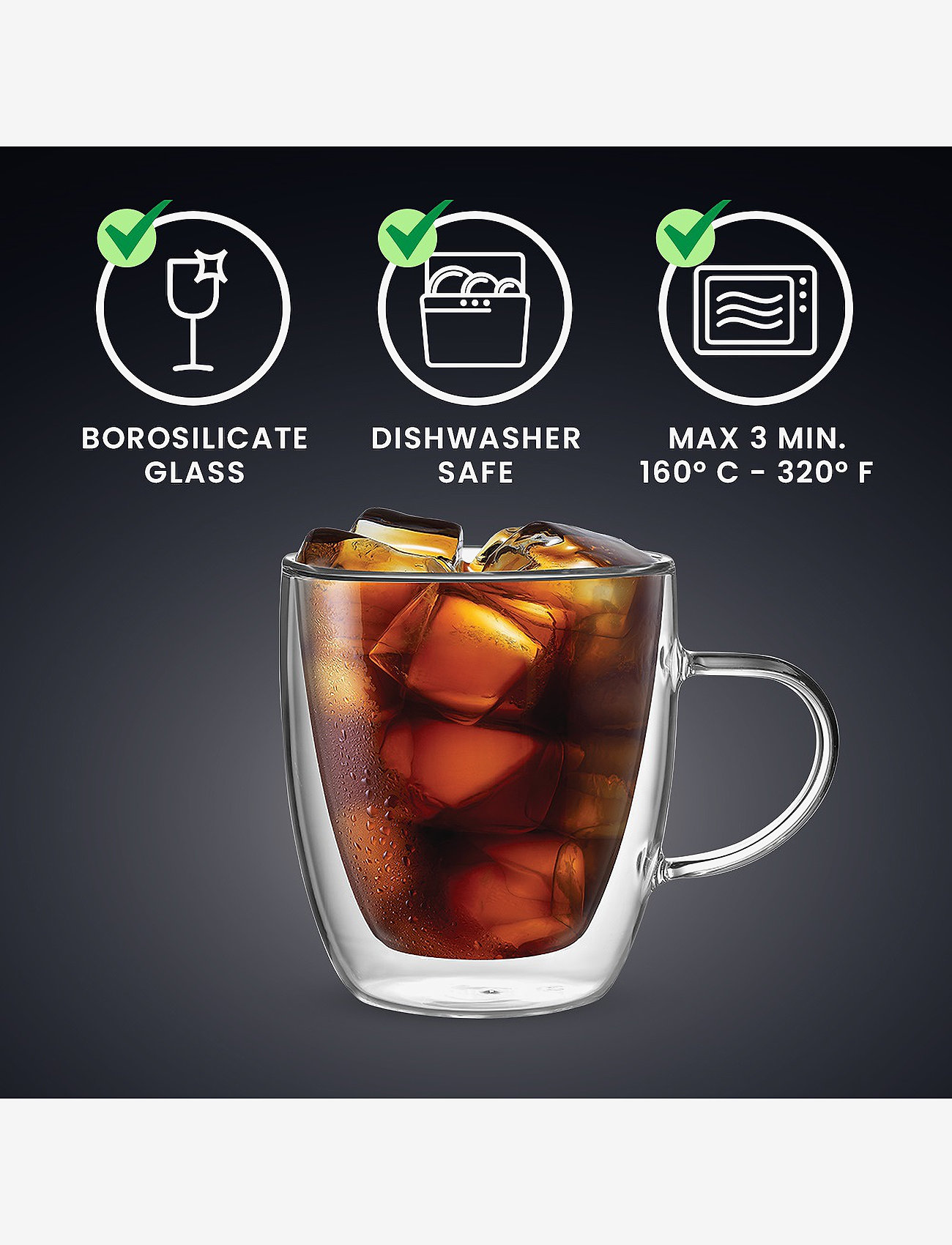 Bialetti - Cup CAPRI Bialetti® Set of 2 - shop by price - clear - 4