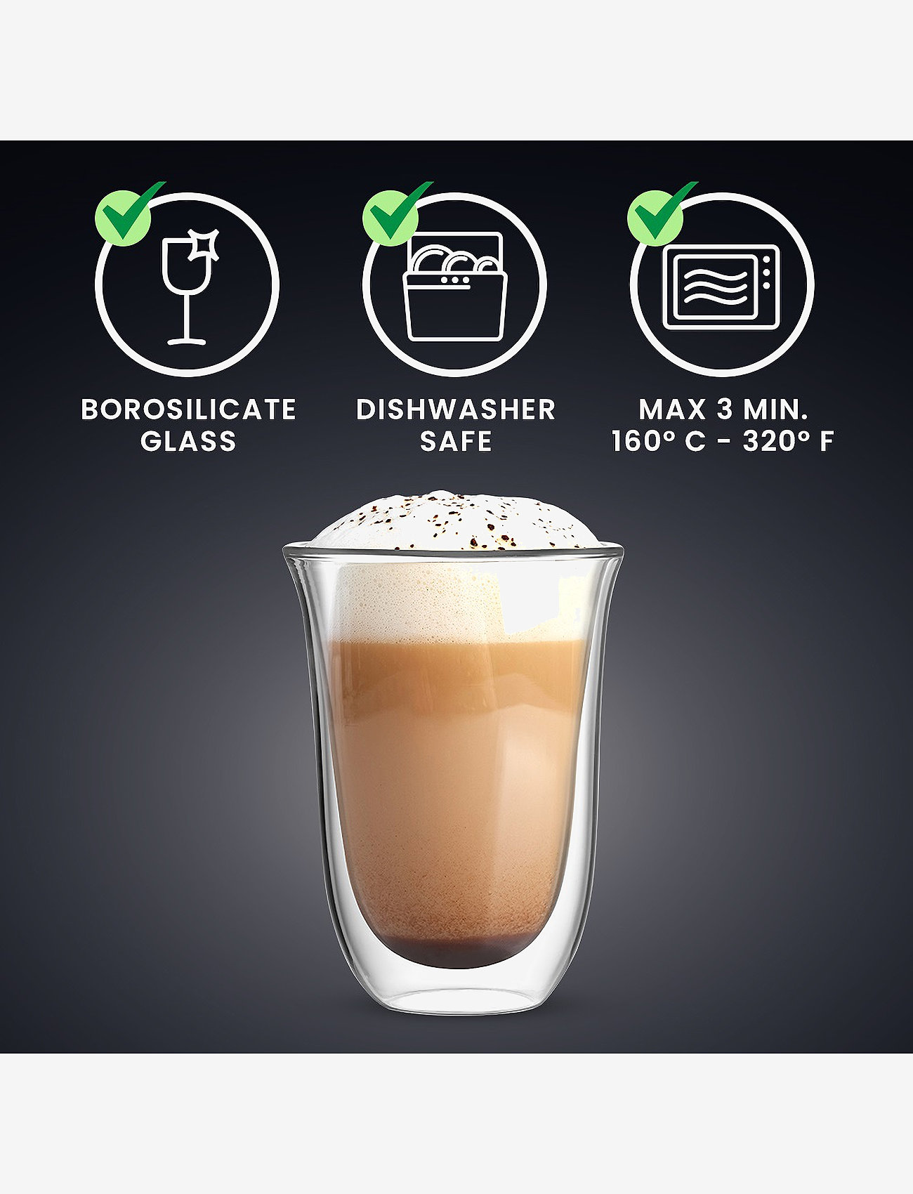 Bialetti - Mug FIRENZE Bialetti® Set of 2 - kaffekopper - clear - 5